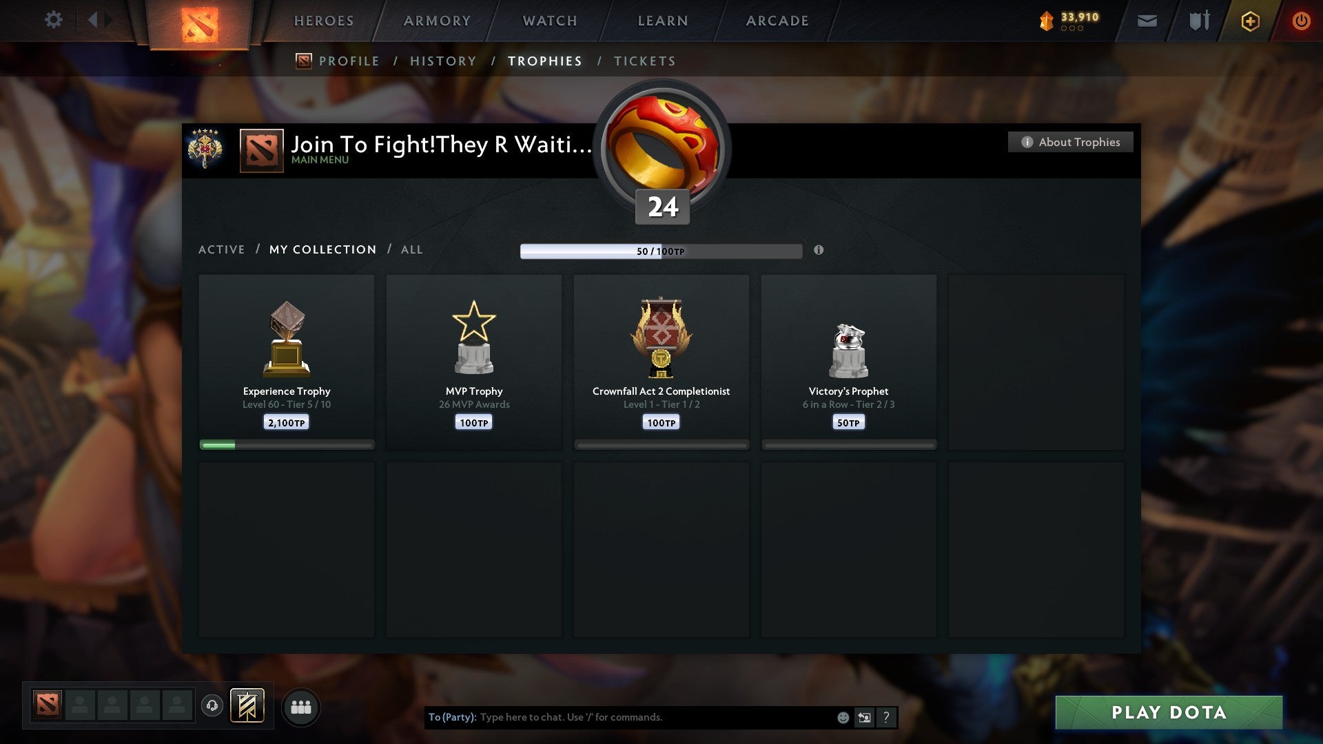 Legend V | MMR: 3641 - Behavior: 9646 - Communication: 8058