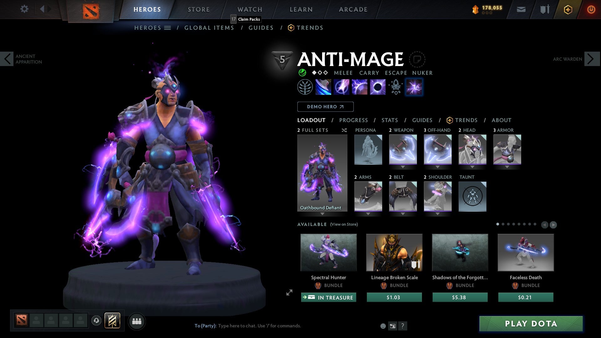 Archon V | MMR: 3020 - Behavior: 9705