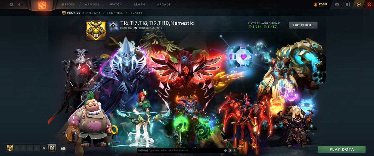 Not Calibrated (TBD) Accounts MMR: TBD - Behavior: 8457