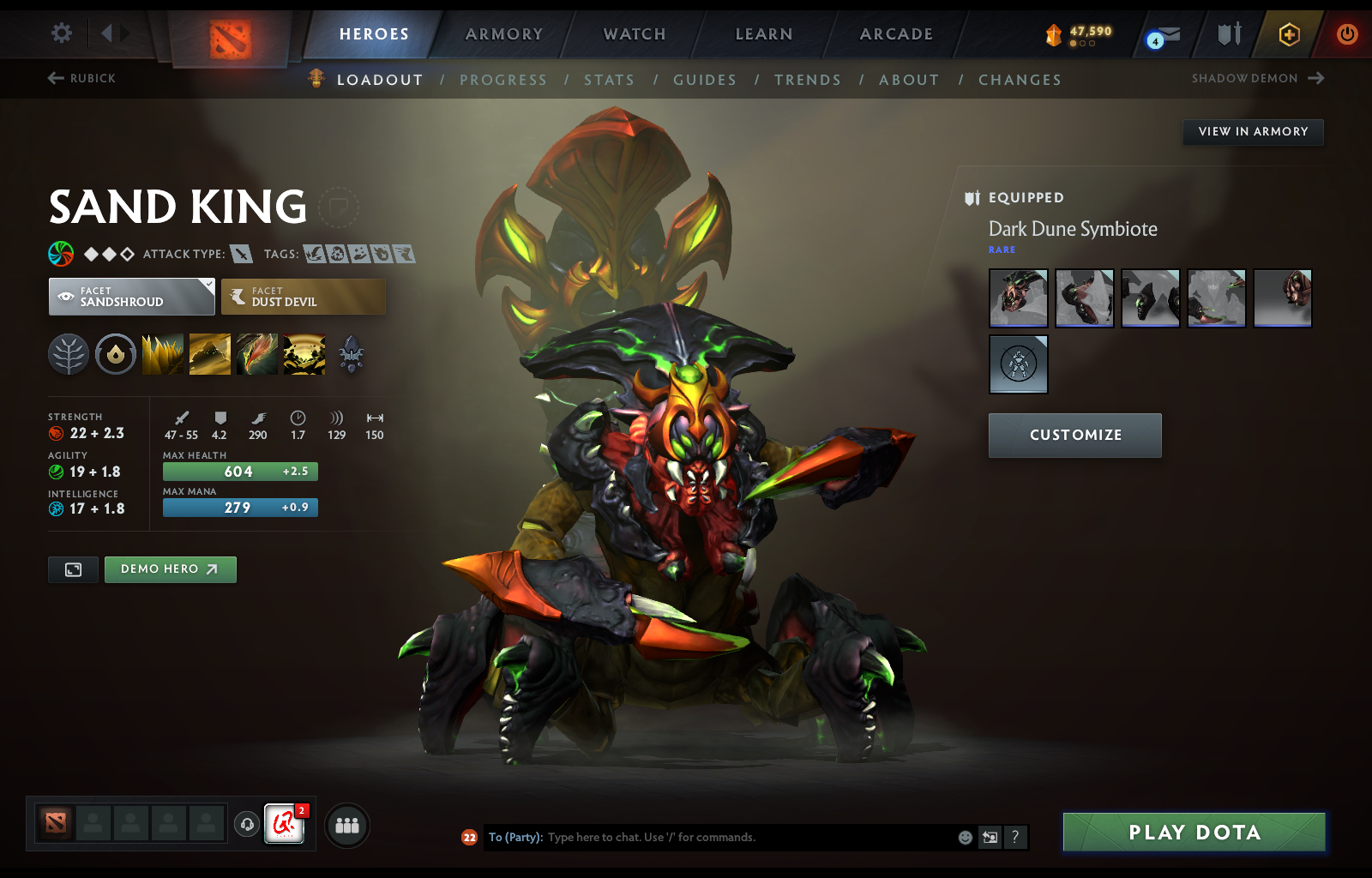 Legend I | MMR: 3107 - Behavior: 11345 - Communication: 11345