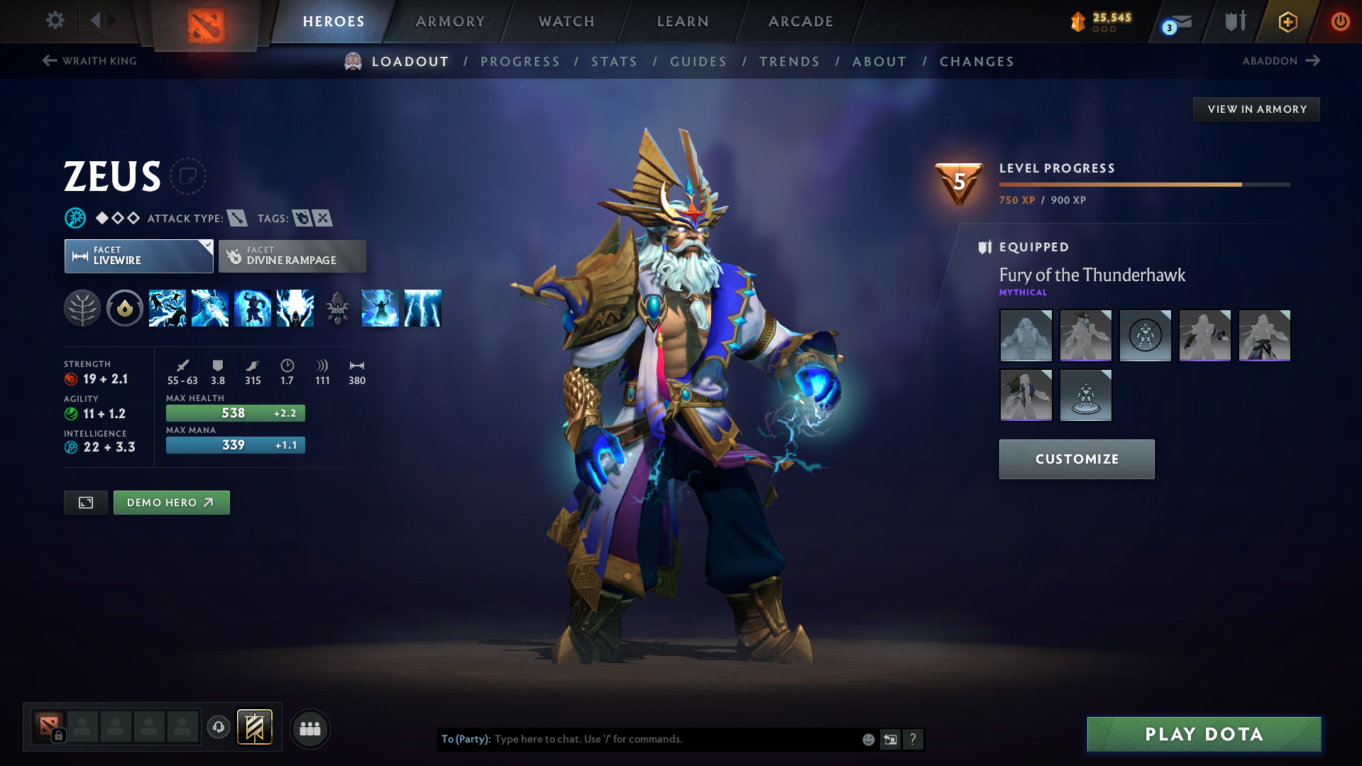 Legend IV | MMR: 3594 - Behavior: 7148 - Communication: 7148