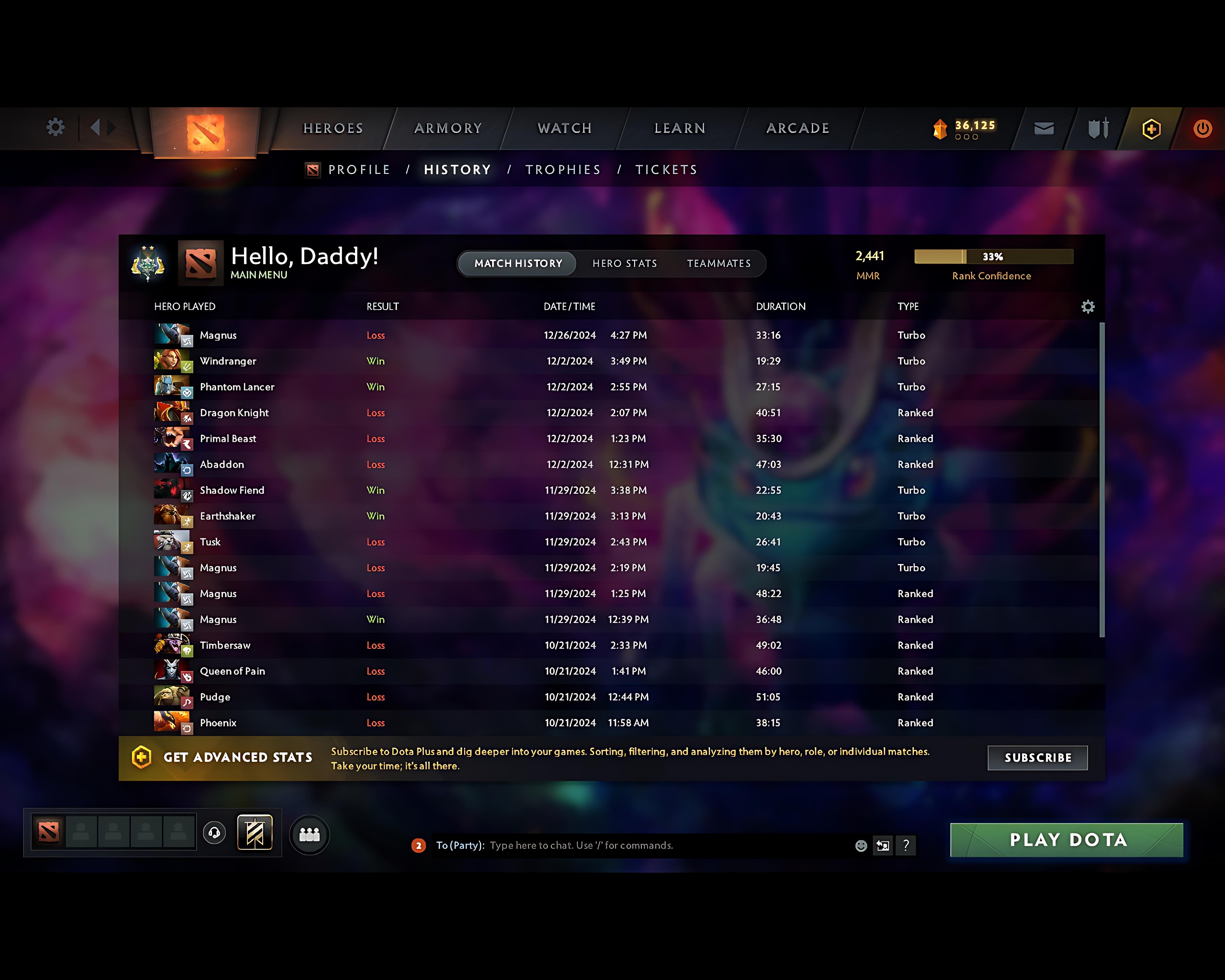 Archon II | MMR: 2441 - Behavior: 11469 - Communication: 11469