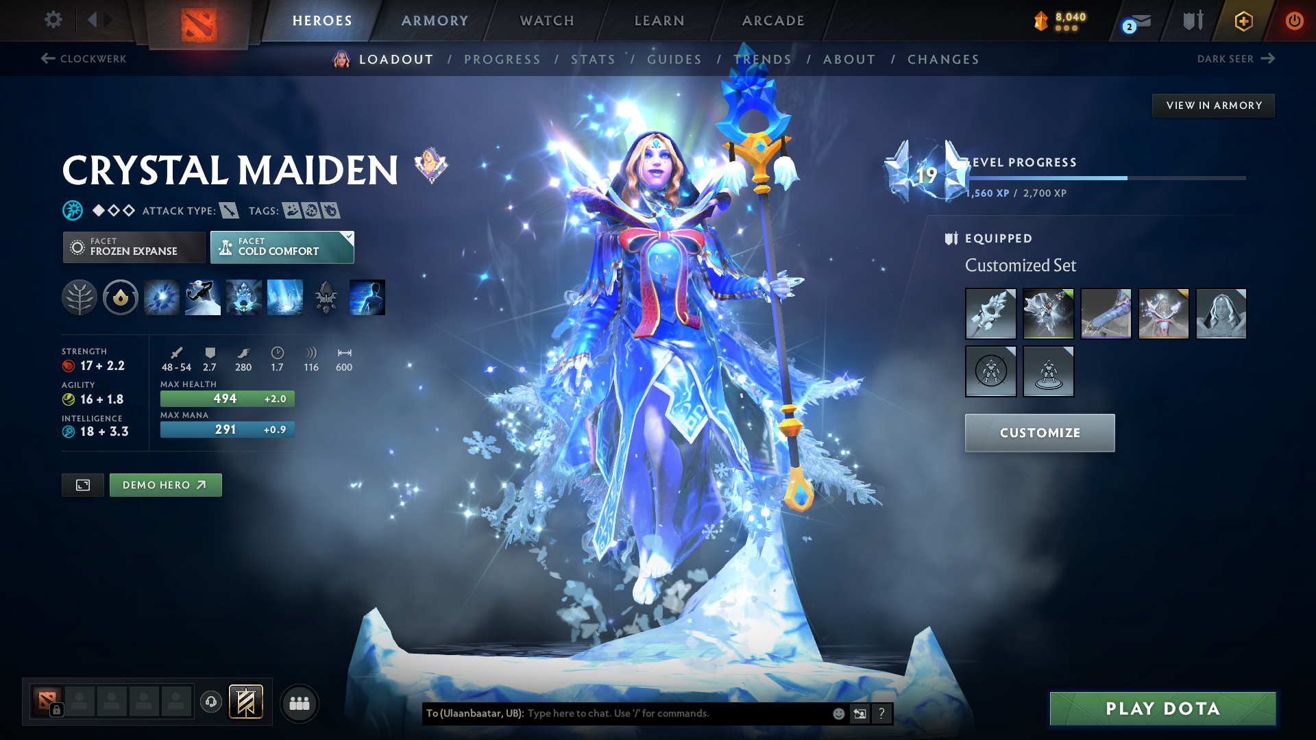 MMR: 2694 - Behavior: 7981