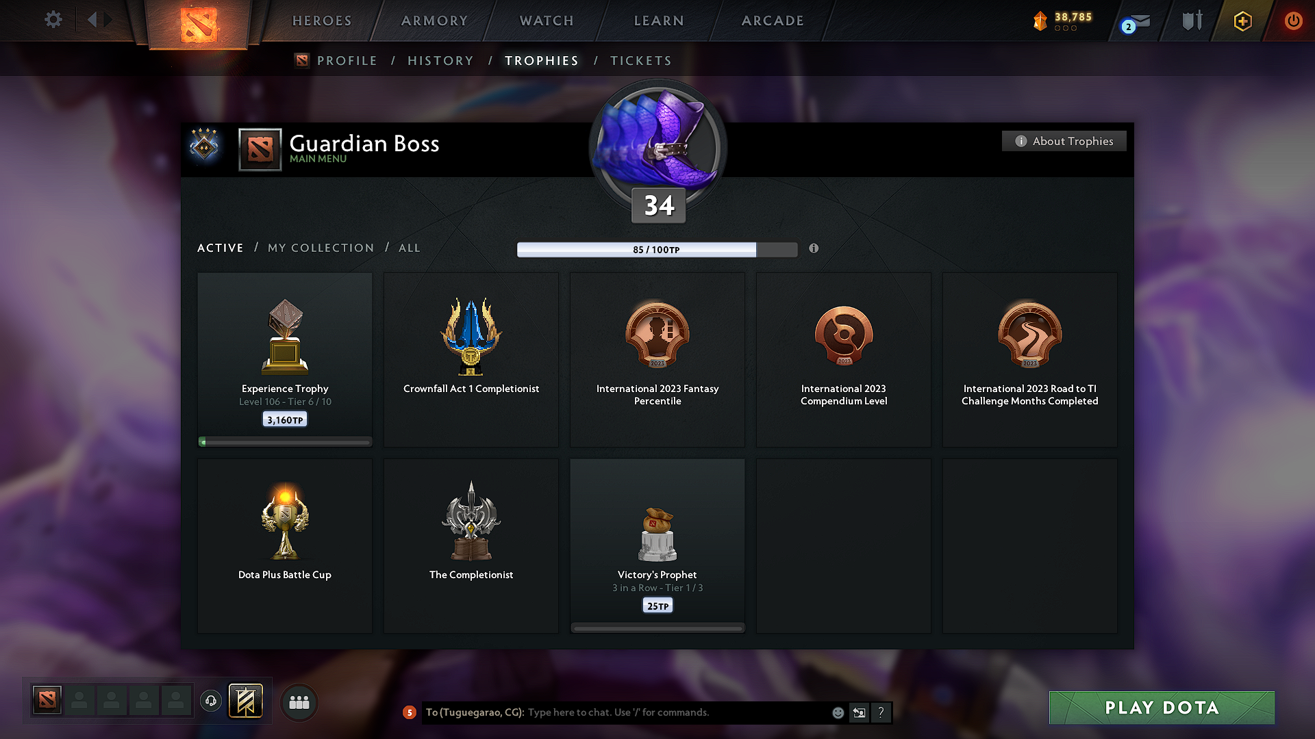 Guardian IV | MMR: 1171 - Behavior: 8021 - Communication: 8021