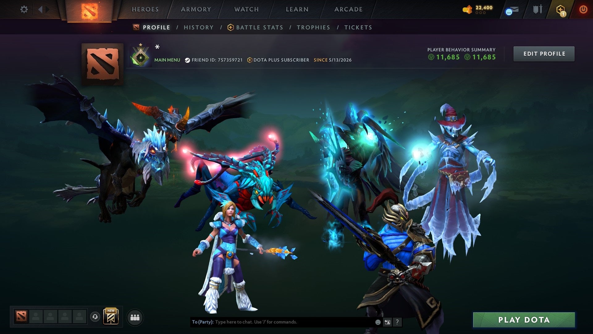 MMR: 1 - Behavior: 11685