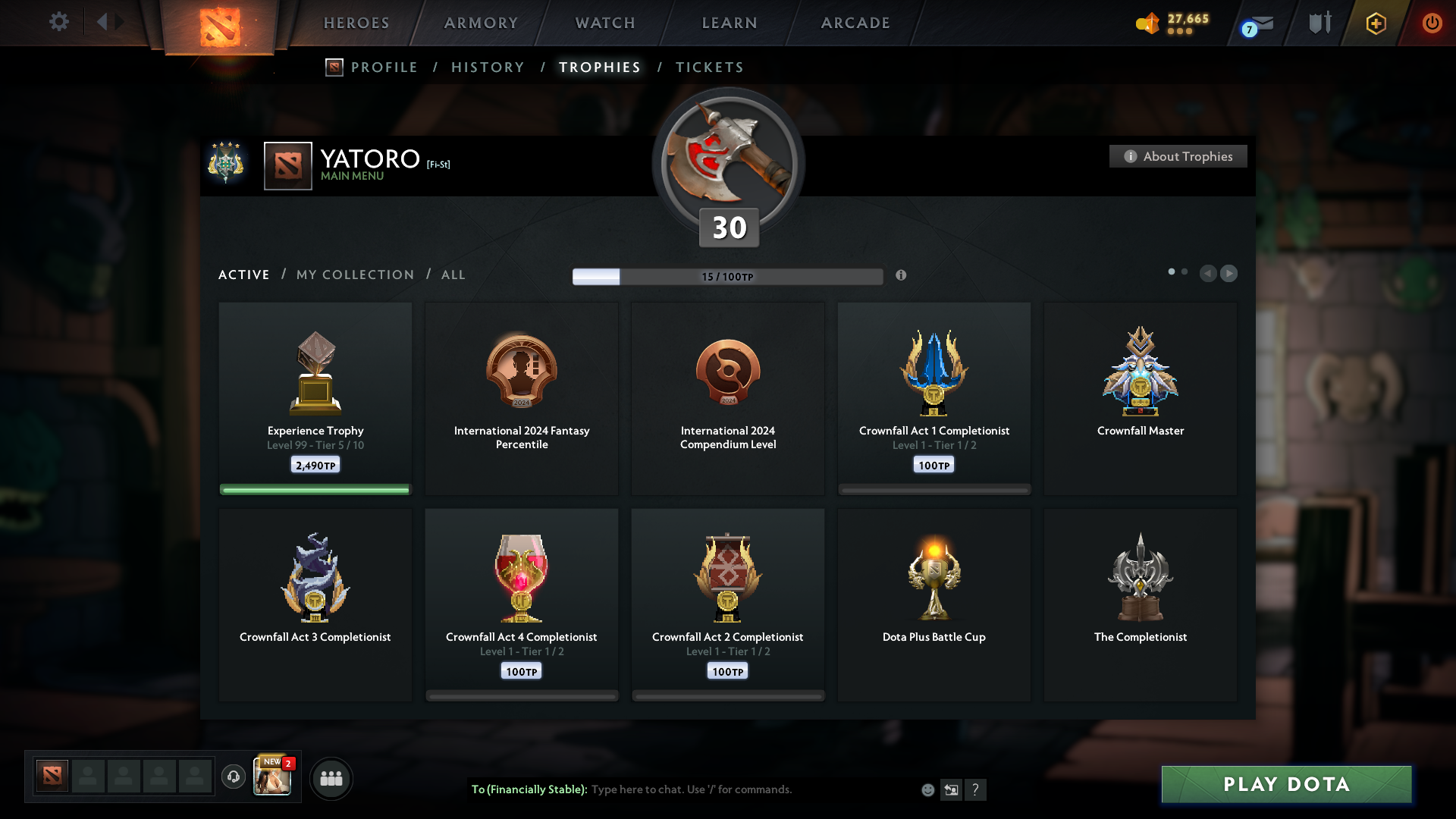 Archon IV | MMR: 2809 - Behavior: 11079 - Communication: 11079