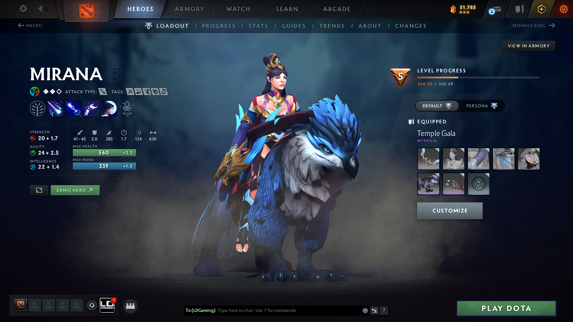 Legend II | MMR: 3235 - Behavior: 10609 - Communication: 10609