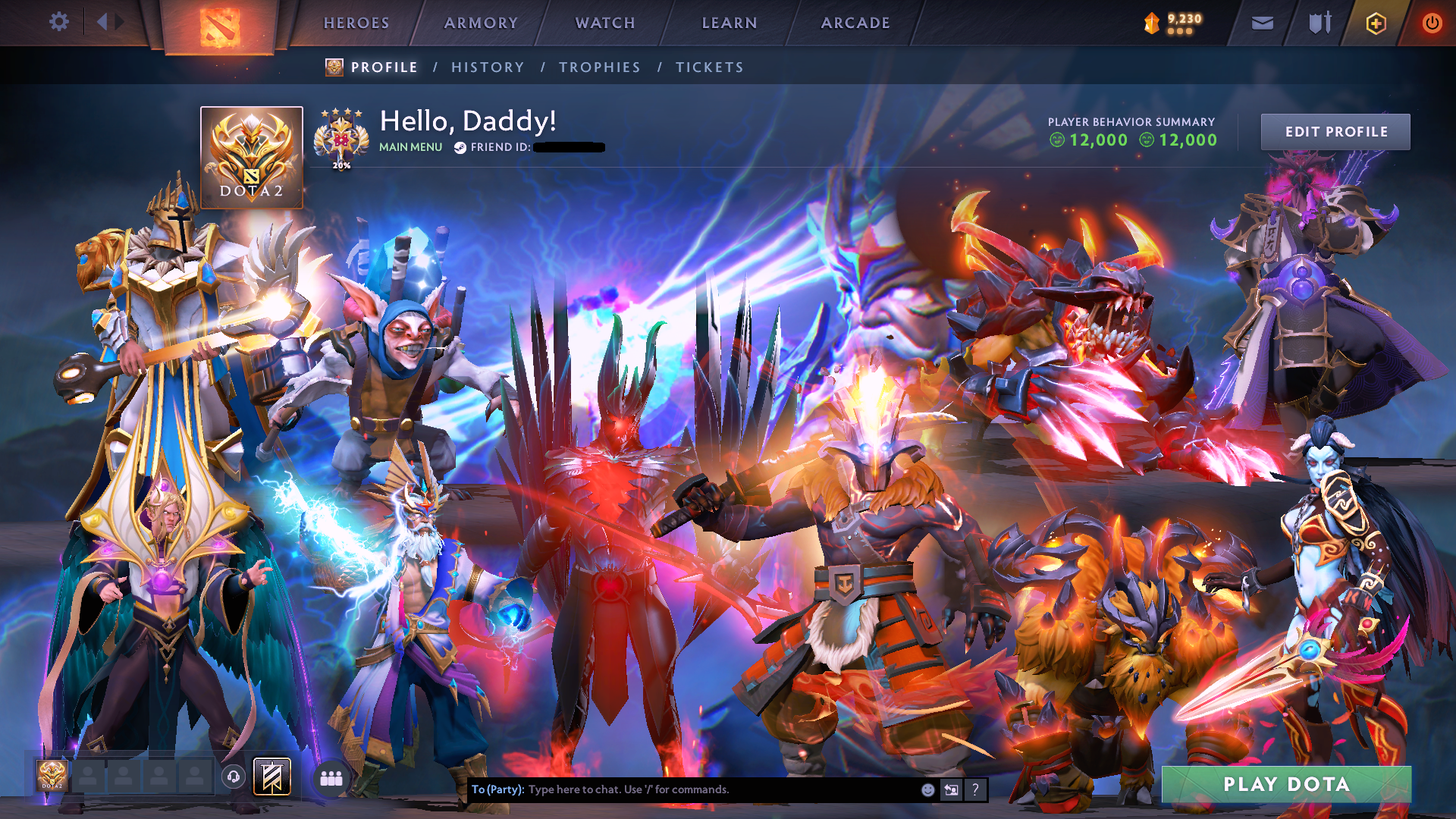 Legend V | MMR: 3573 - Behavior: 12000 - Communication: 12000