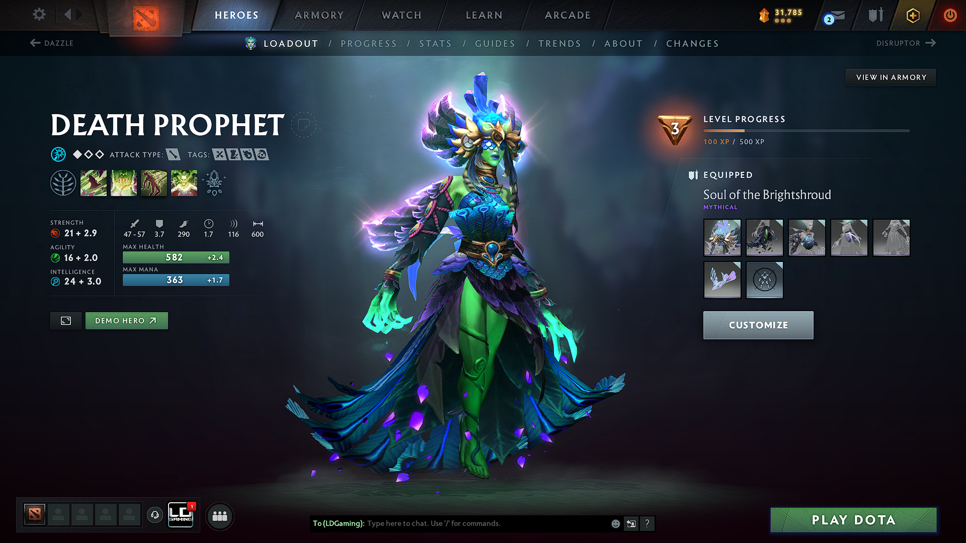 Legend II | MMR: 3235 - Behavior: 10609 - Communication: 10609