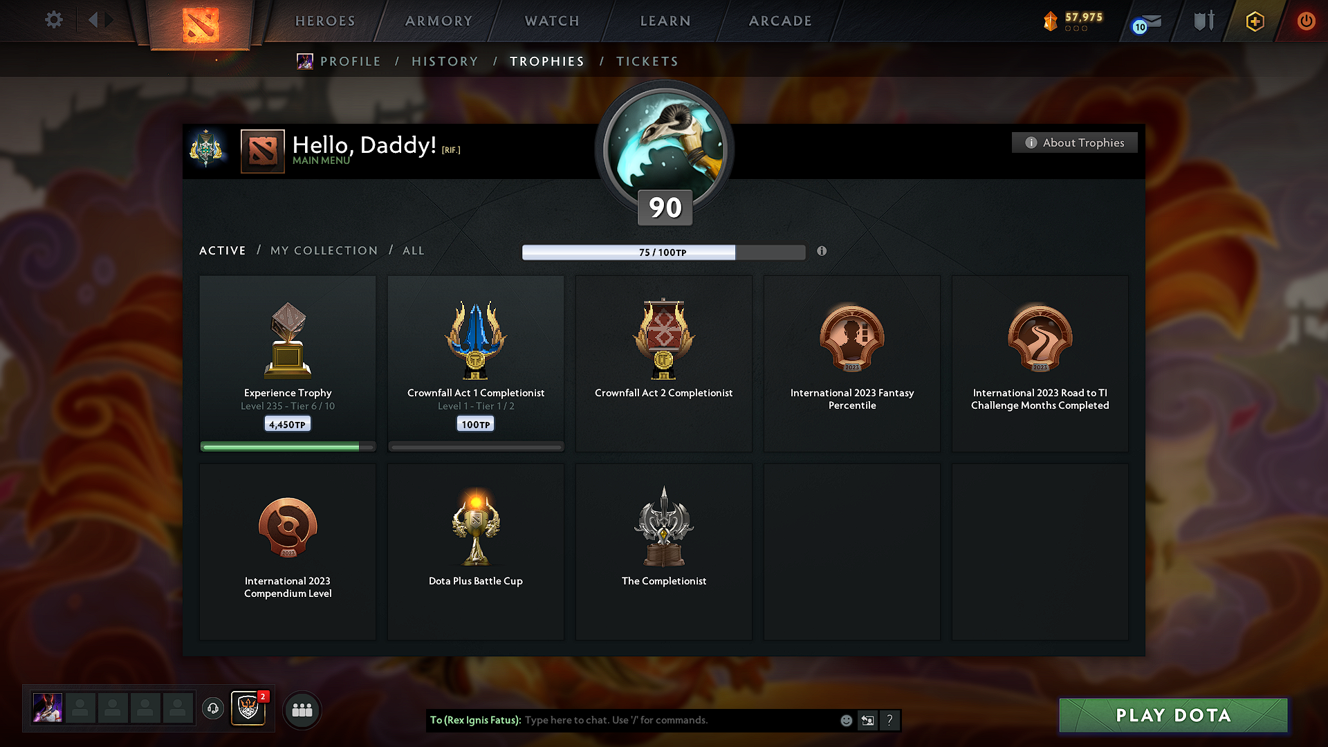 Archon I | MMR: 2173 - Behavior: 10066 - Communication: 10066