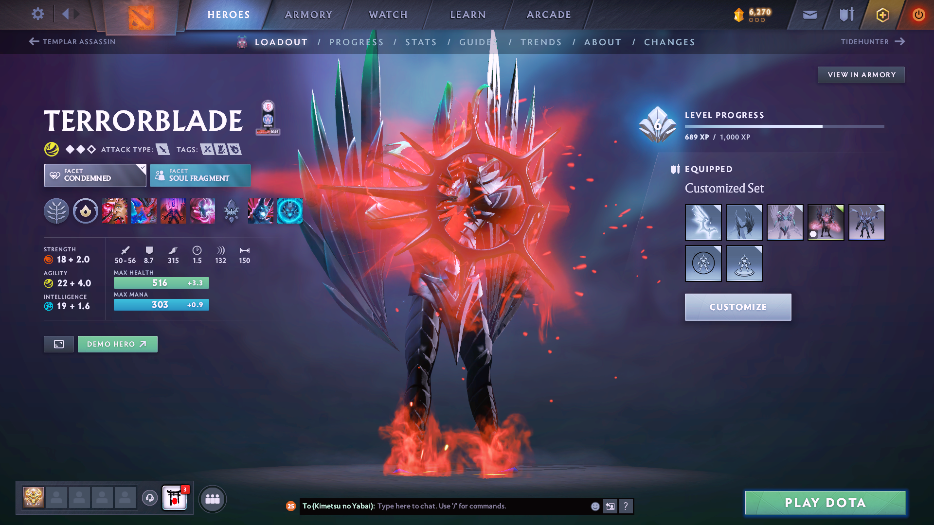 Legend I | MMR: 3108 - Behavior: 12000 - Communication: 11983