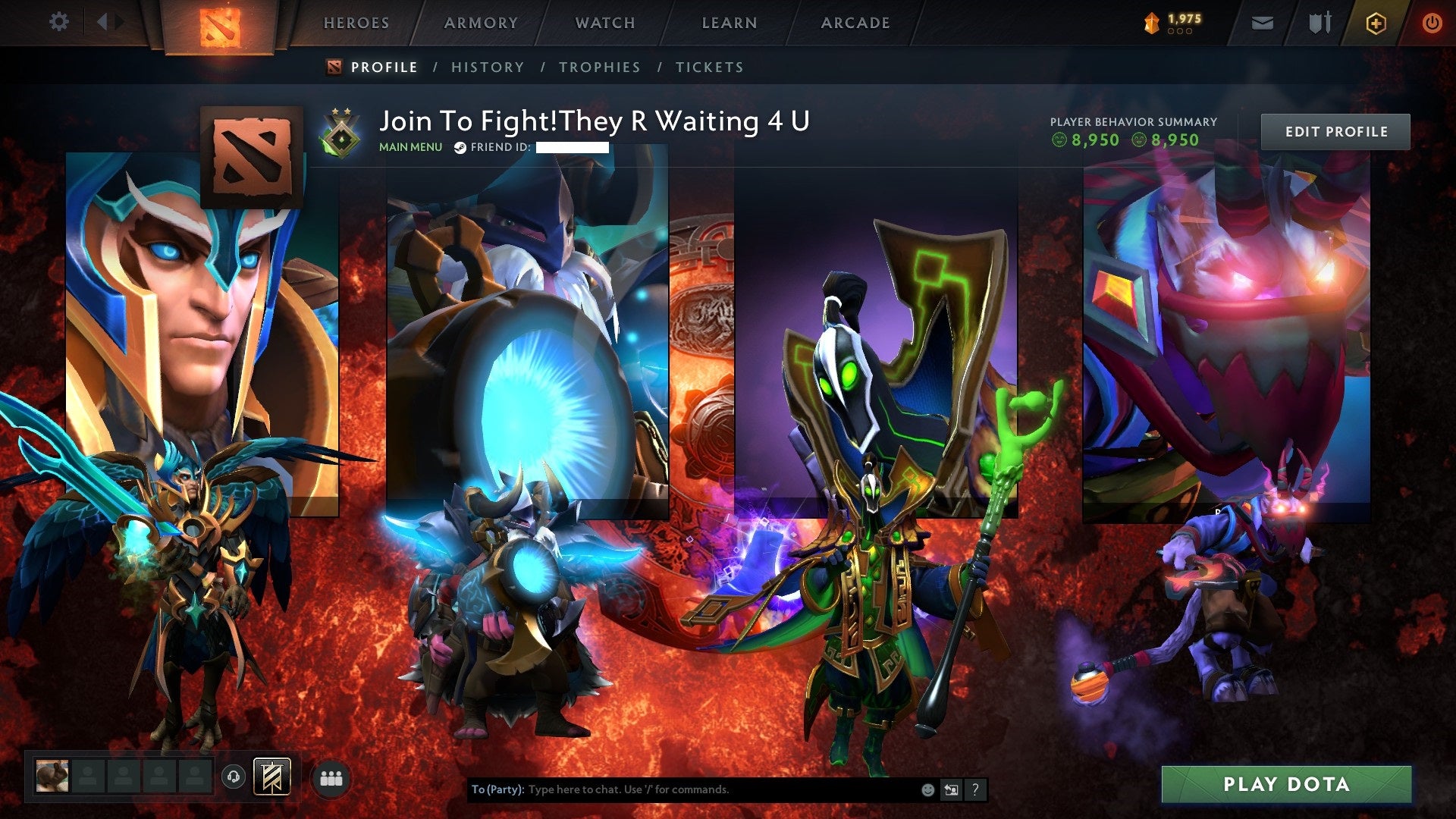 MMR: 1 - Behavior: 8950