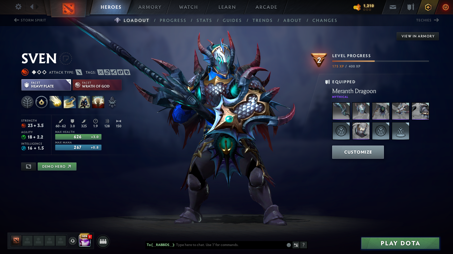 Immortal | MMR: 5886 - Behavior: 11134