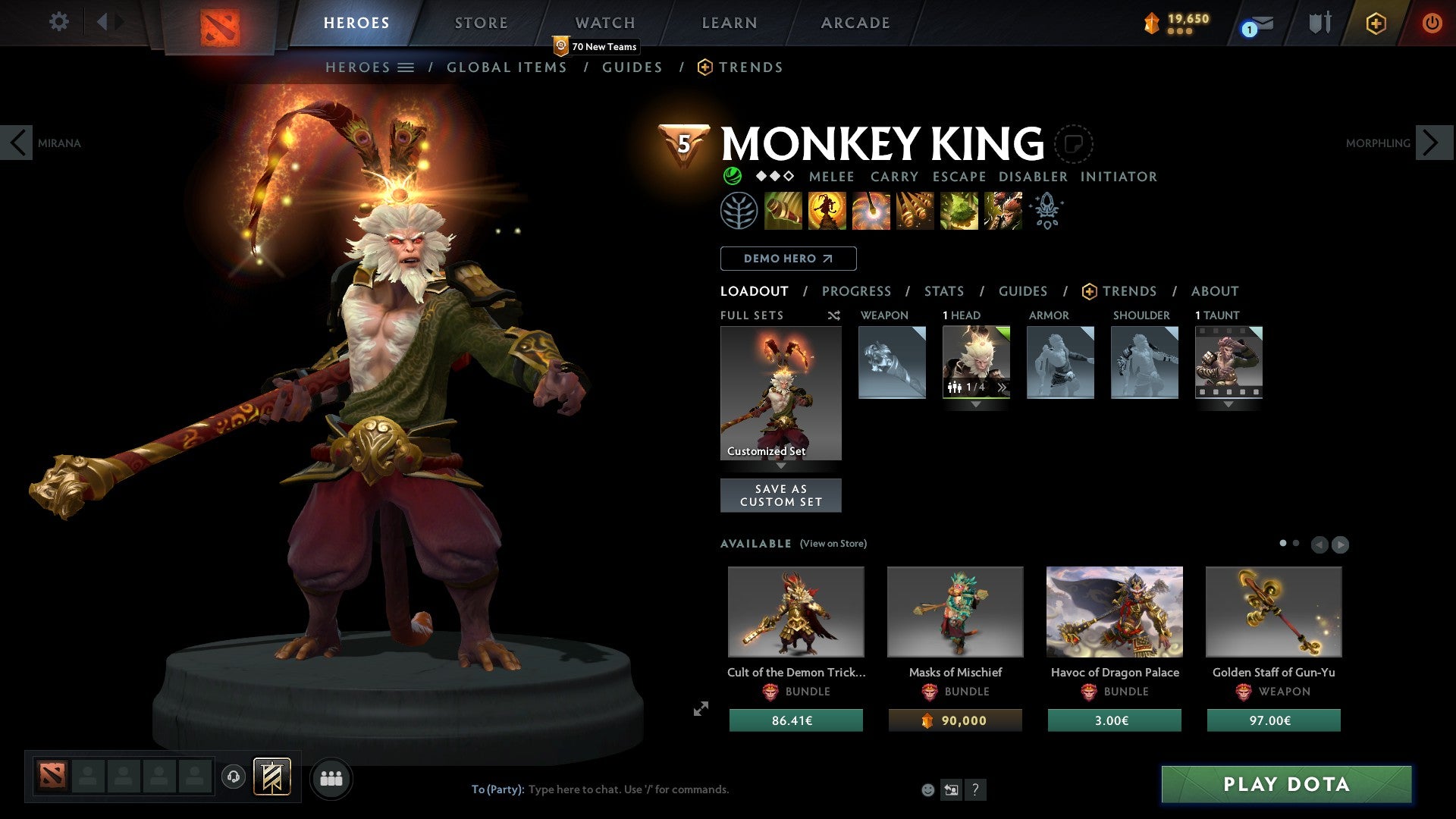 Crusader V | MMR: 2335 - Behavior: 9255