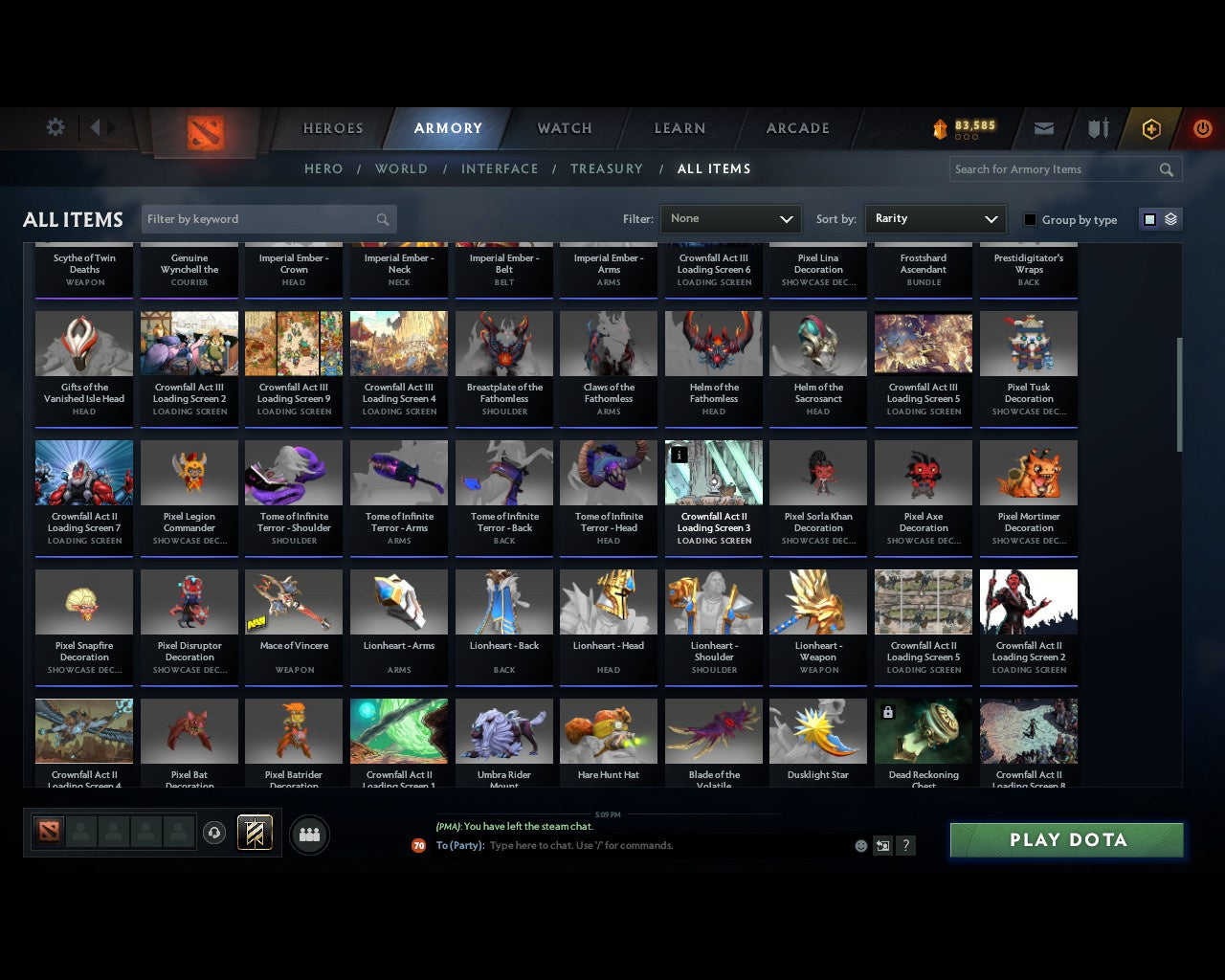 Archon V | MMR: 2816 - Behavior: 8652 - Communication: 8652