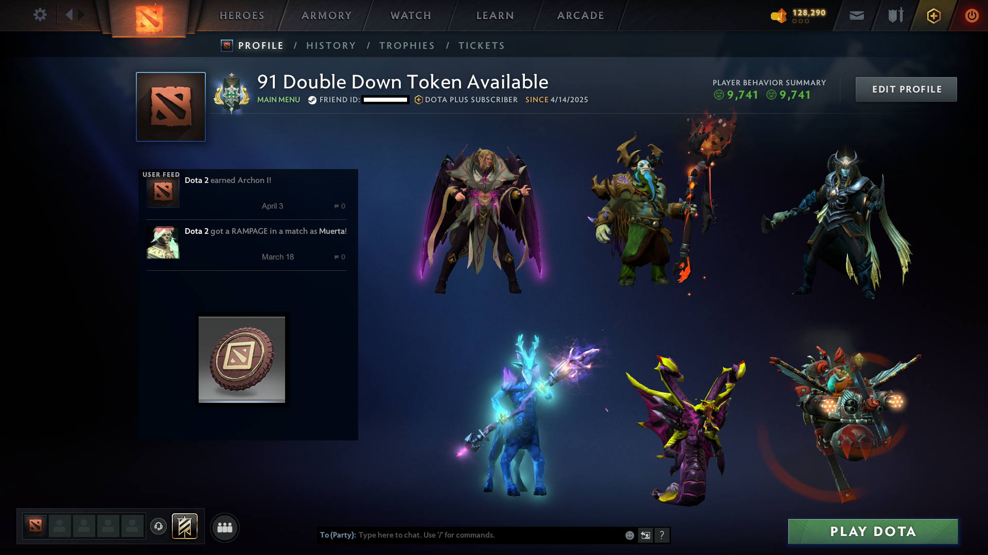 MMR: 2211 - Behavior: 9741