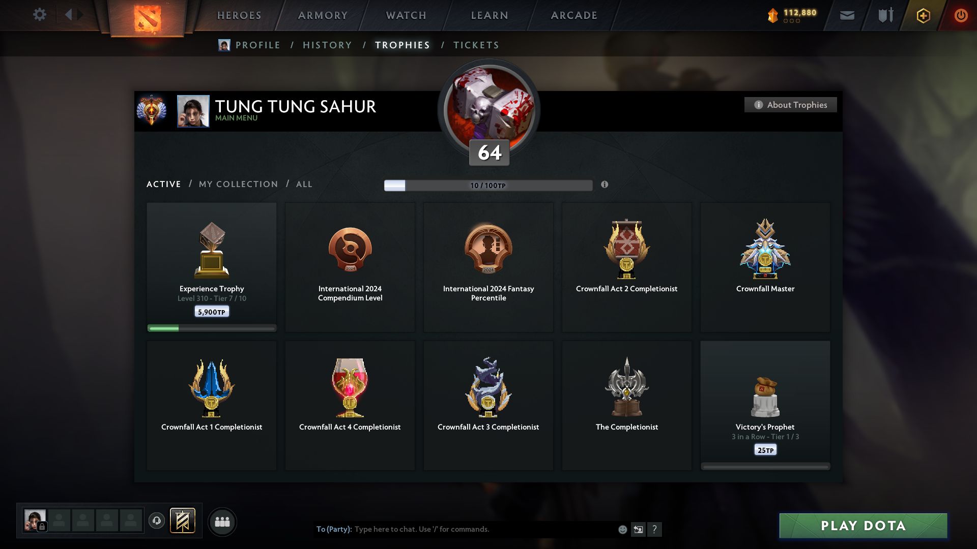 MMR: 5604 - Behavior: 8294