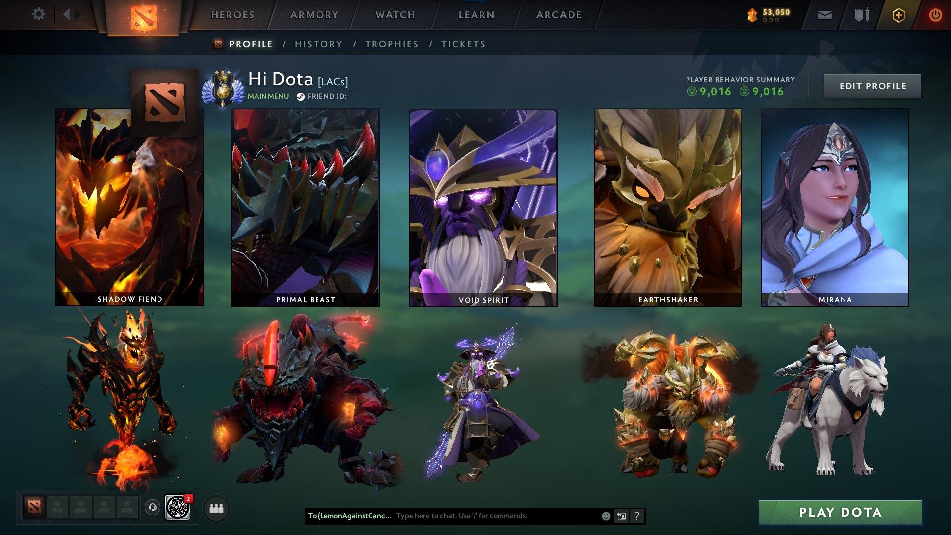 Divine III | MMR: 4860 - Behavior: 9016 - Communication: 9016