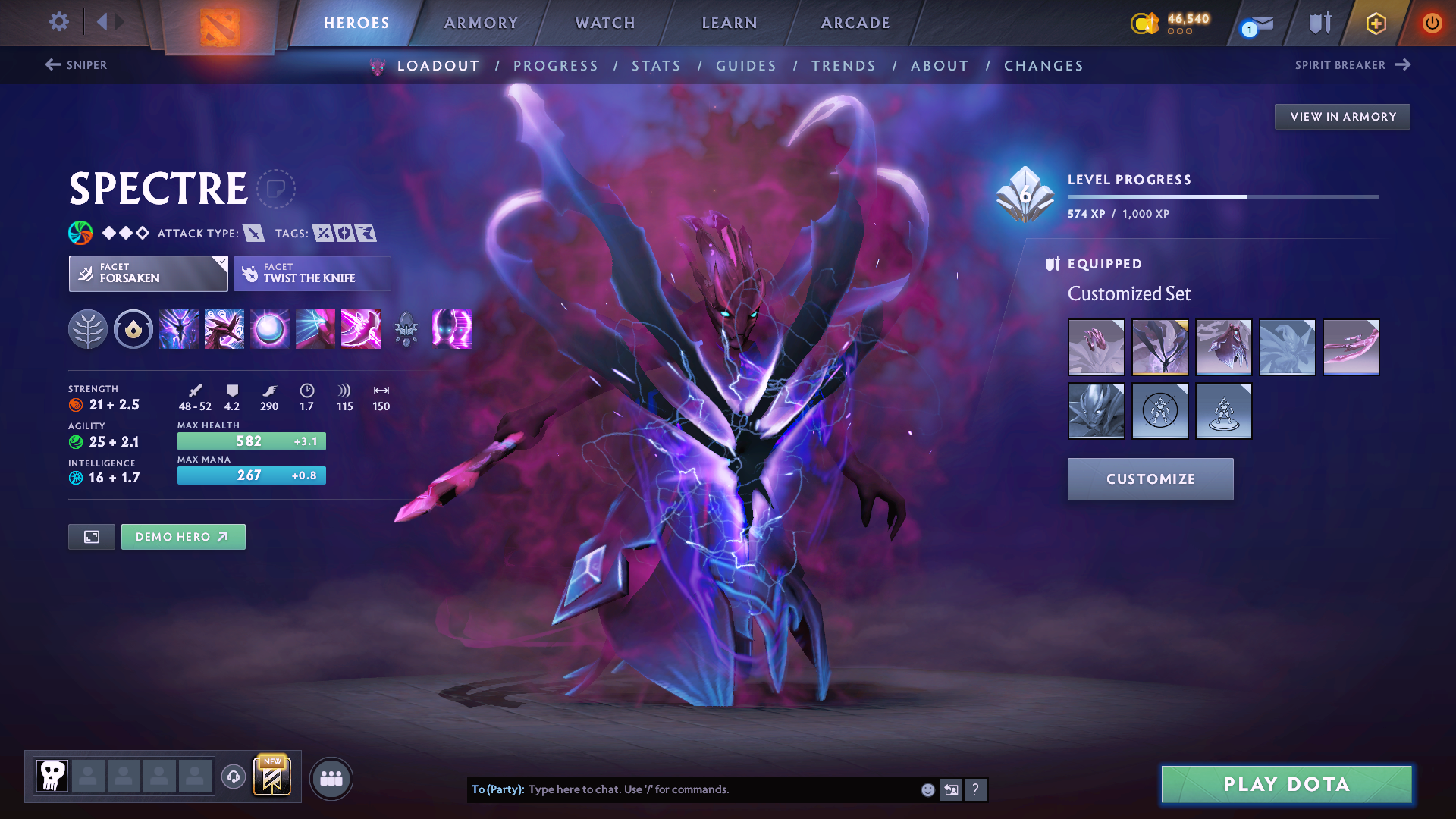 Legend V | MMR: 3689 - Behavior: 11490