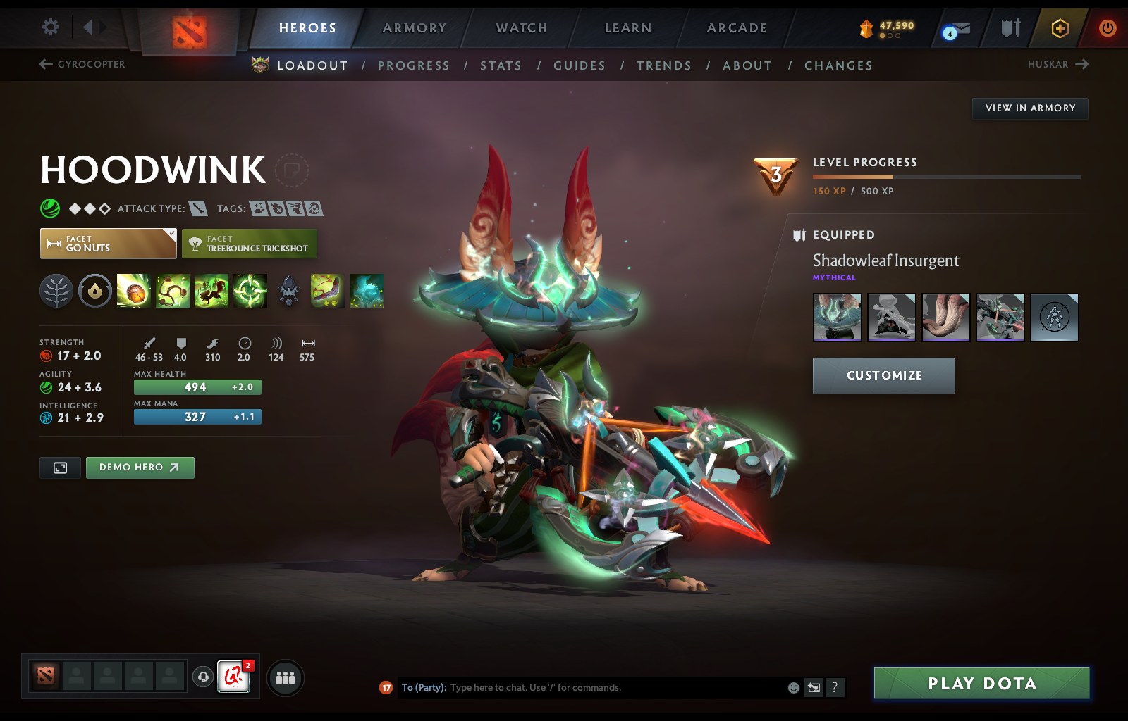 Legend I | MMR: 3107 - Behavior: 11345 - Communication: 11345