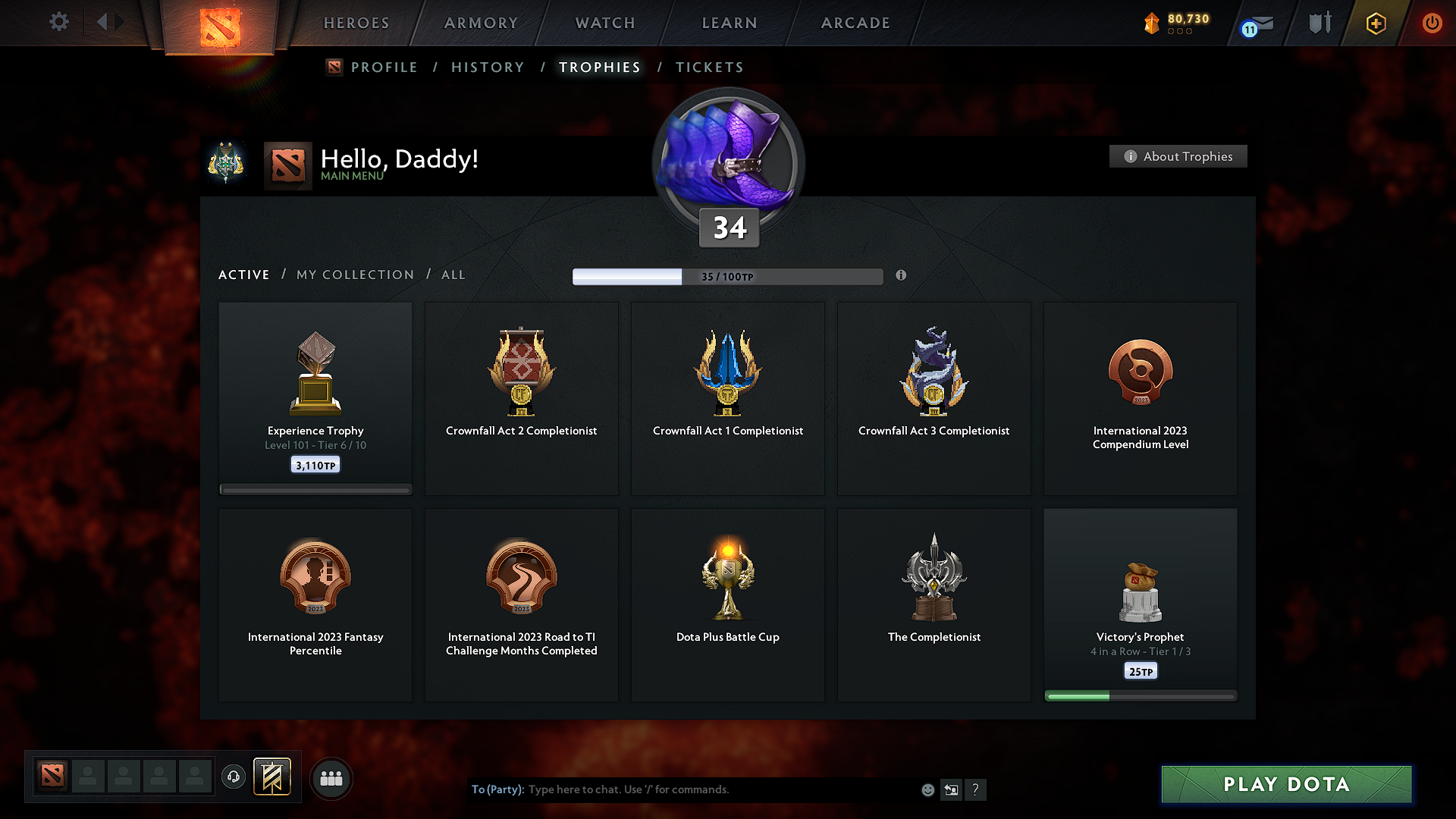 Archon II | MMR: 2499 - Behavior: 10915 - Communication: 10044