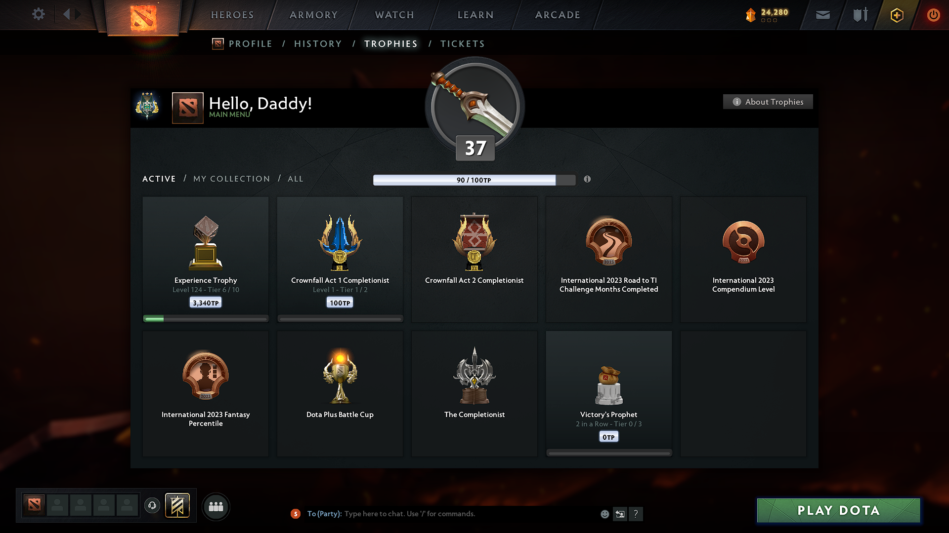 Archon III | MMR: 2601 - Behavior: 9993 - Communication: 9993