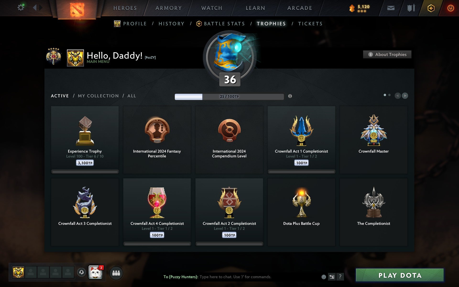 Legend V | MMR: 3708 - Behavior: 12000