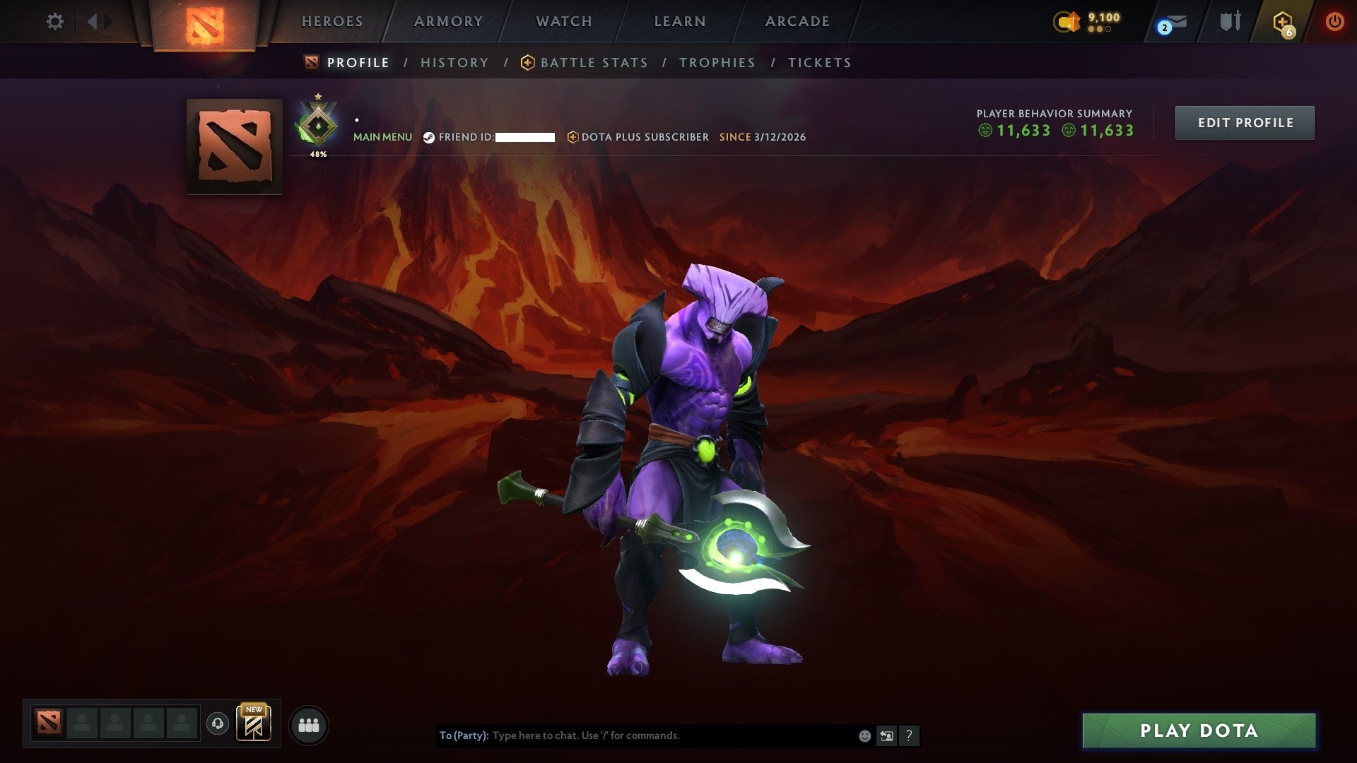 MMR: 100 - Behavior: 11633