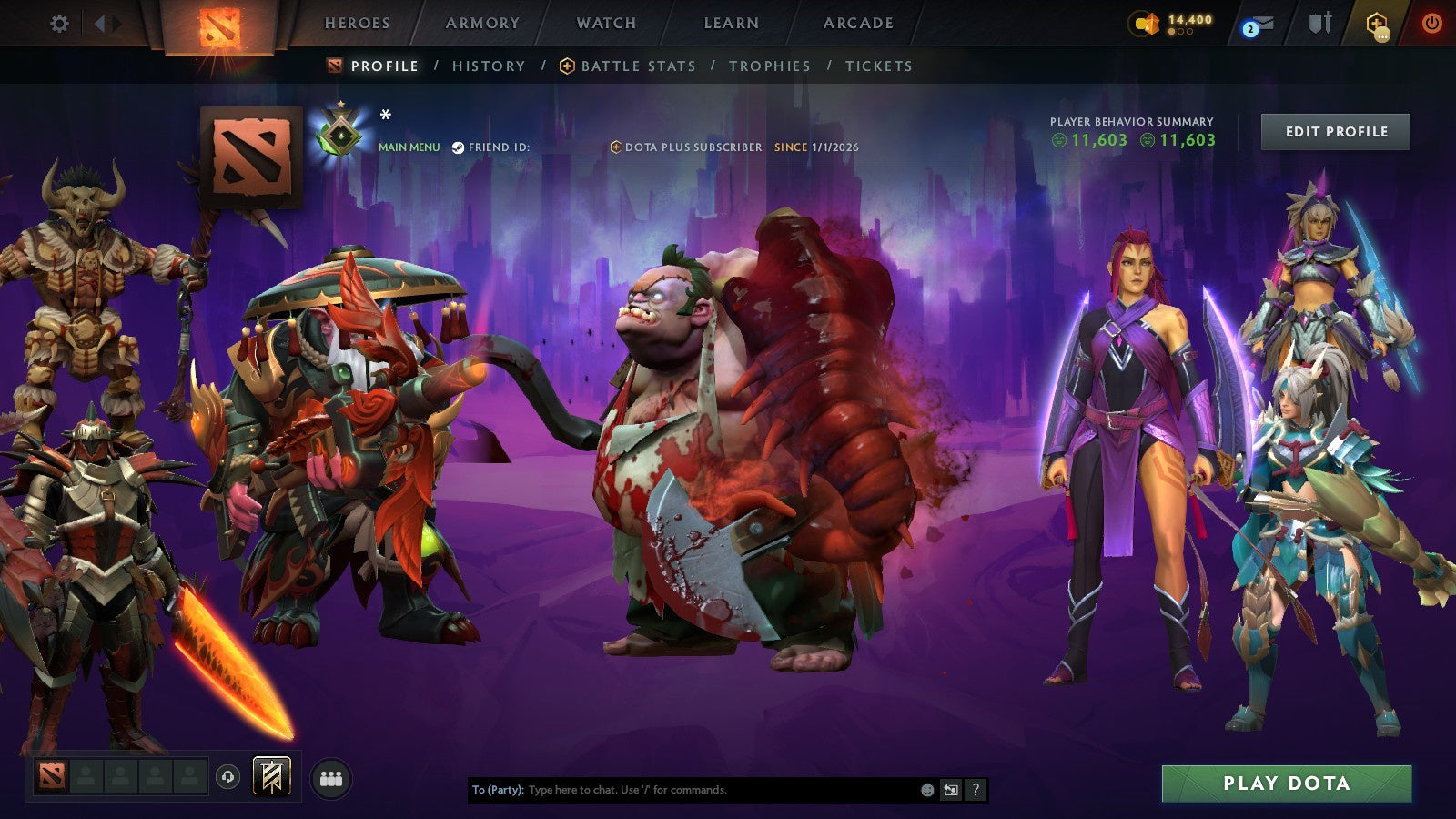 MMR: 1 - Behavior: 11603