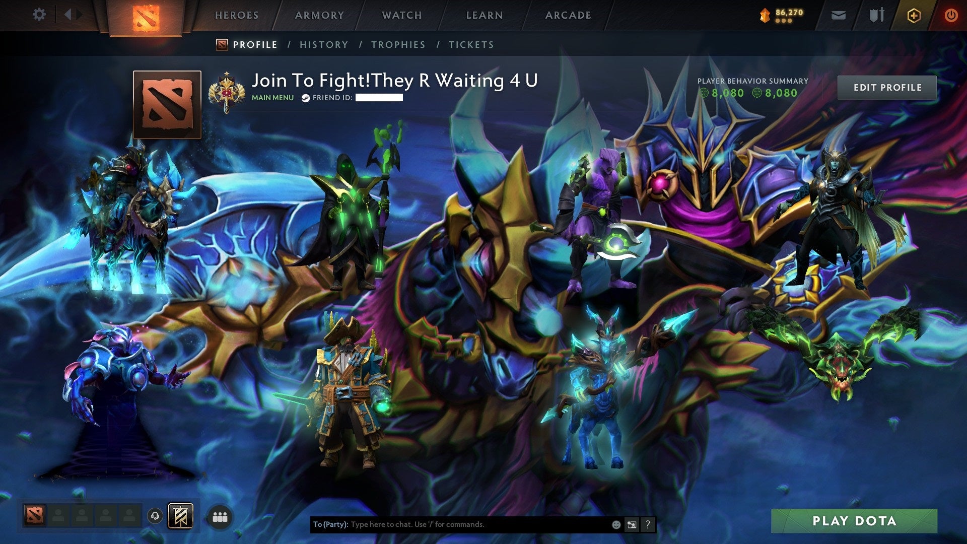 MMR: 3000 - Behavior: 8080