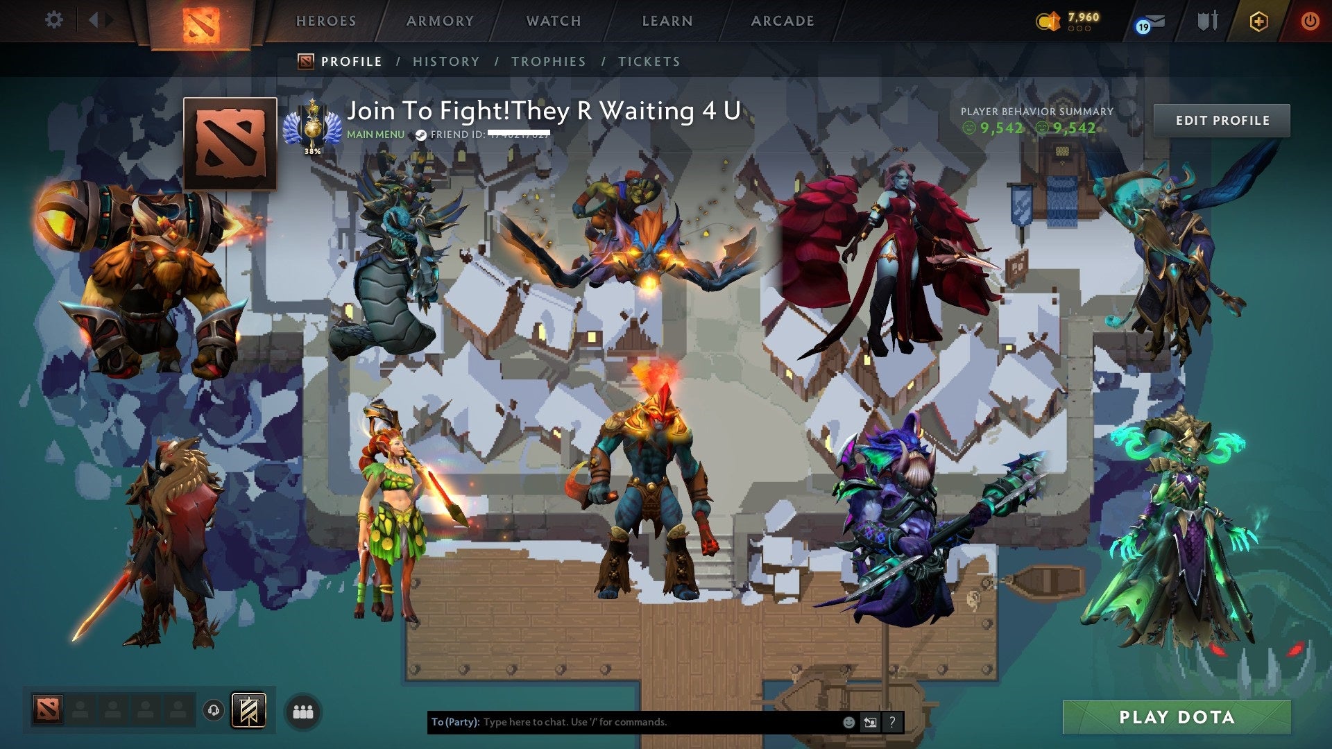 Divine I | MMR: 4696 - Behavior: 9542 - Communication: 9542