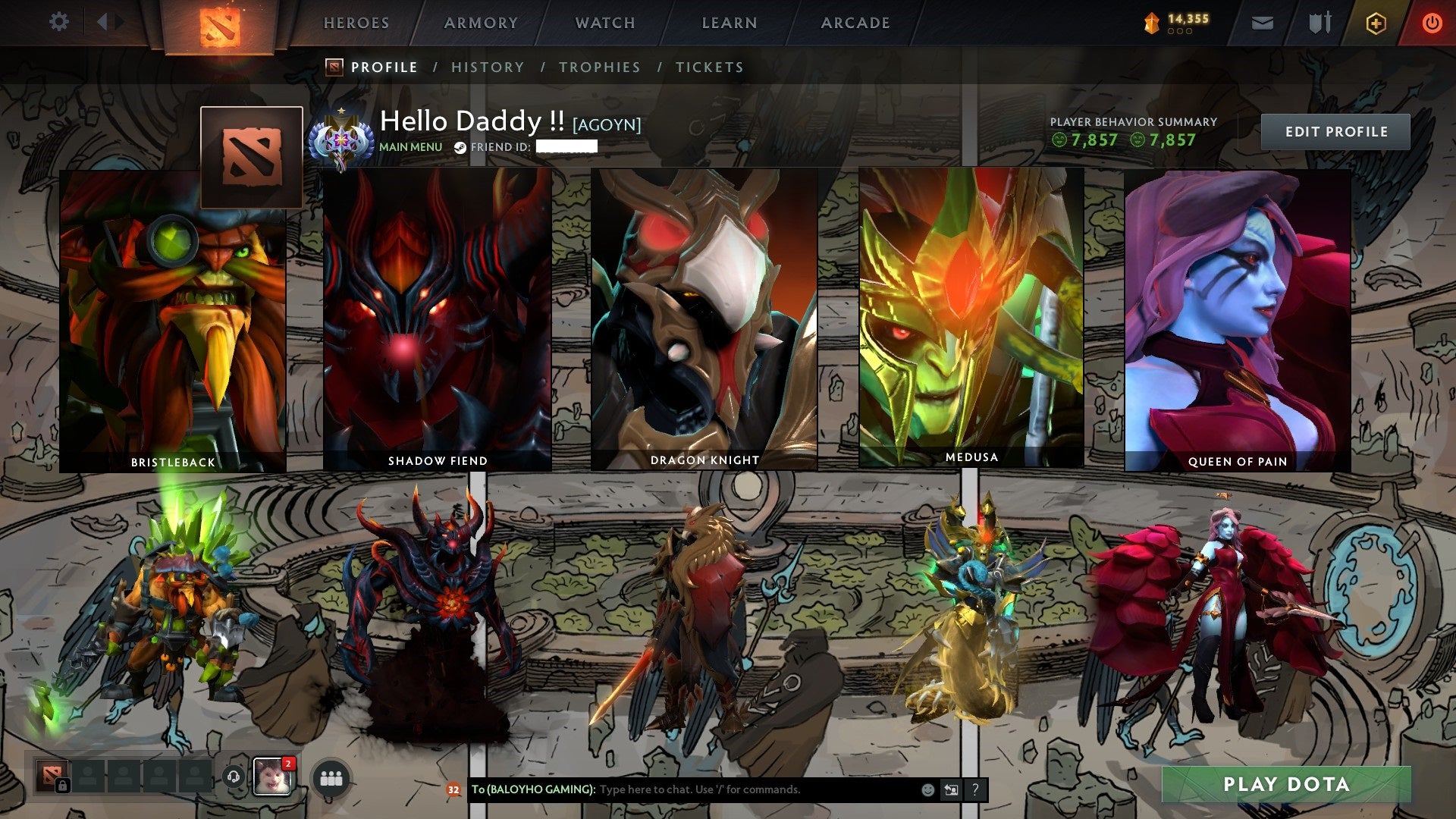 Ancient I | MMR: 3849 - Behavior: 7857 - Communication: 7857