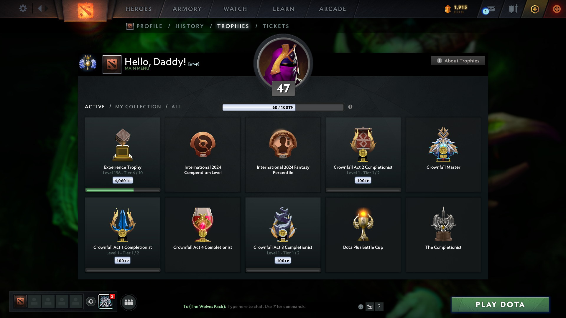 MMR: 4904 - Behavior: 10671