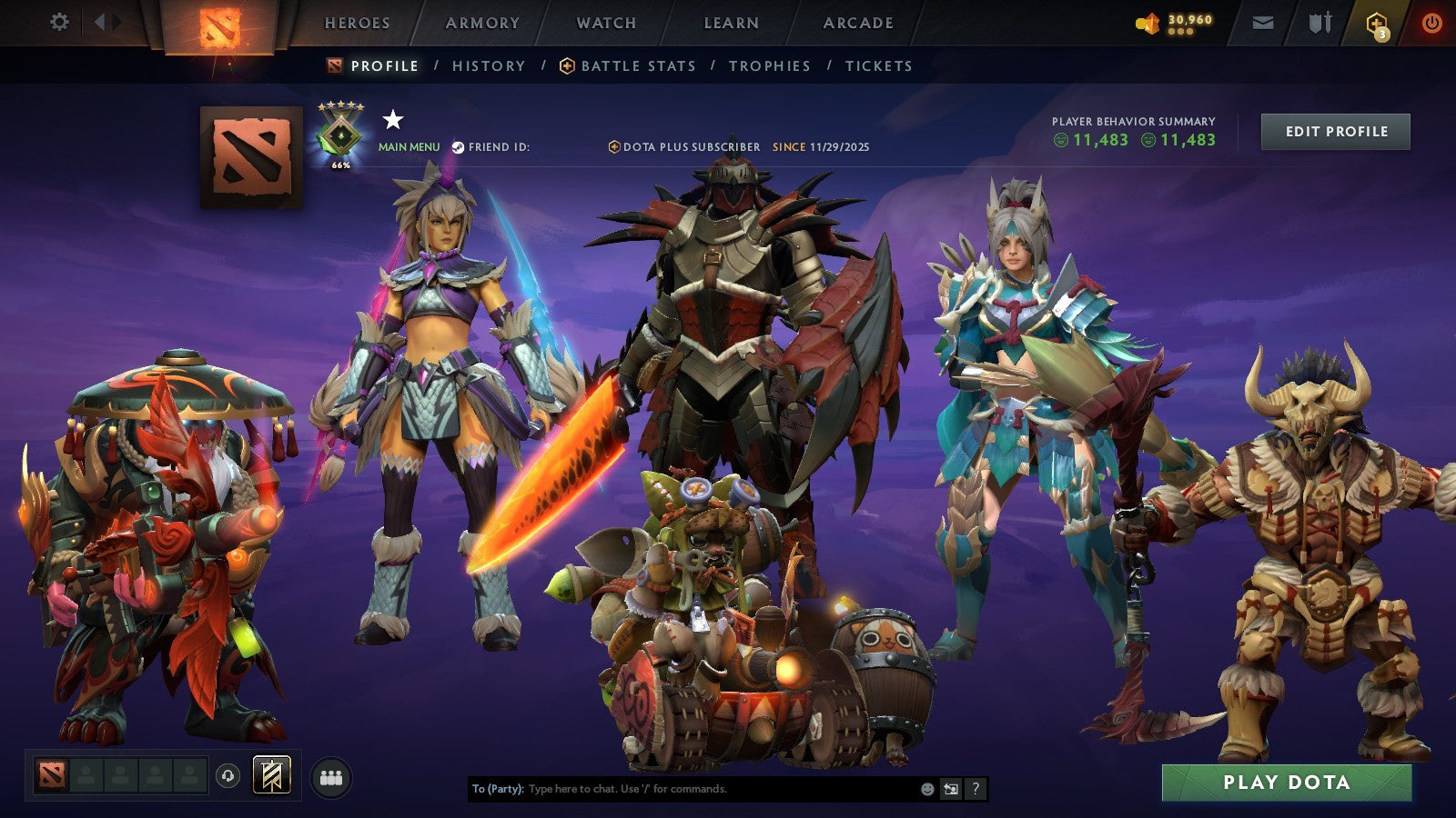 MMR: 718 - Behavior: 11483