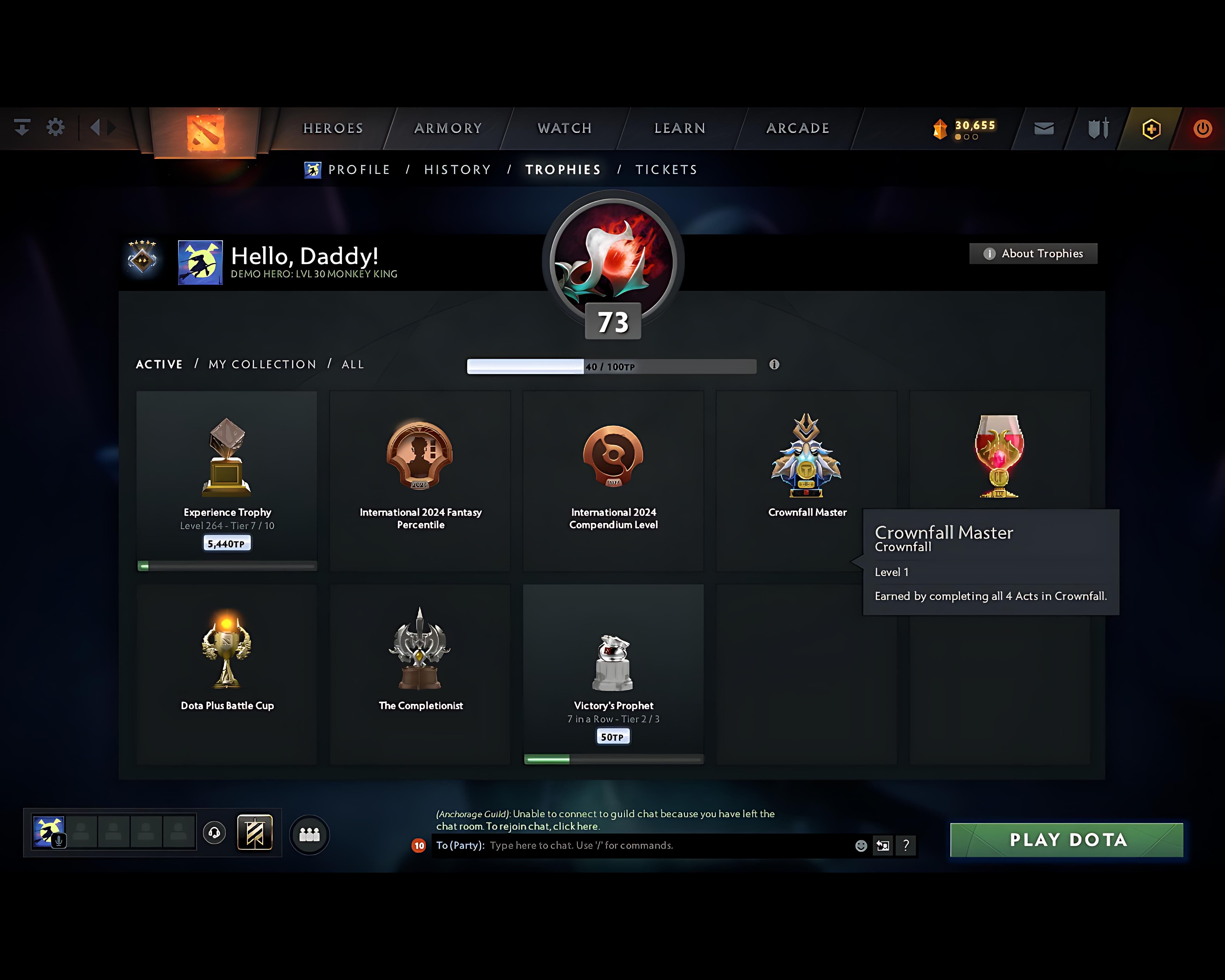 Guardian V | MMR: 1329 - Behavior: 11246