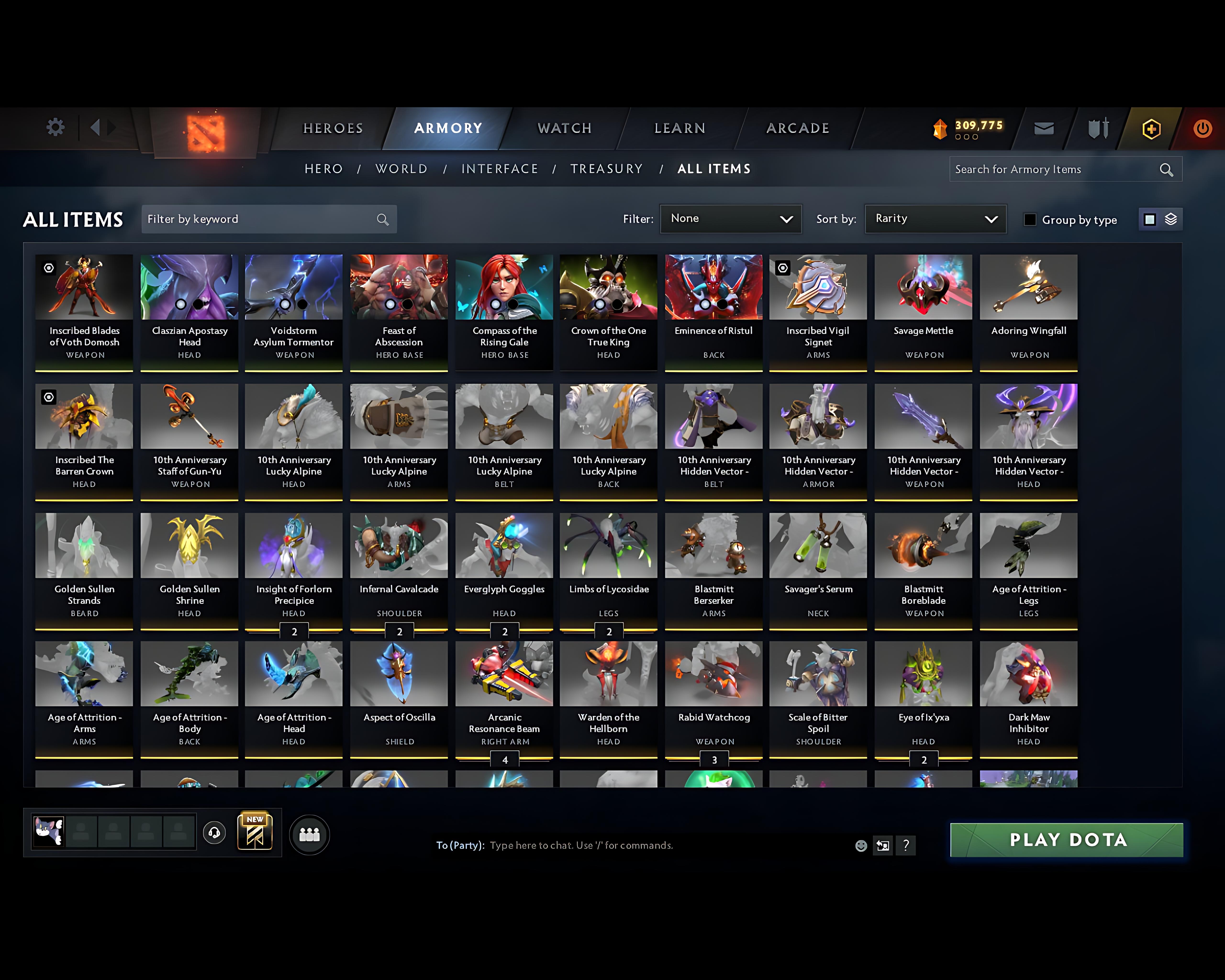 Legend IV | MMR: 3504 - Behavior: 11025 - Communication: 11025