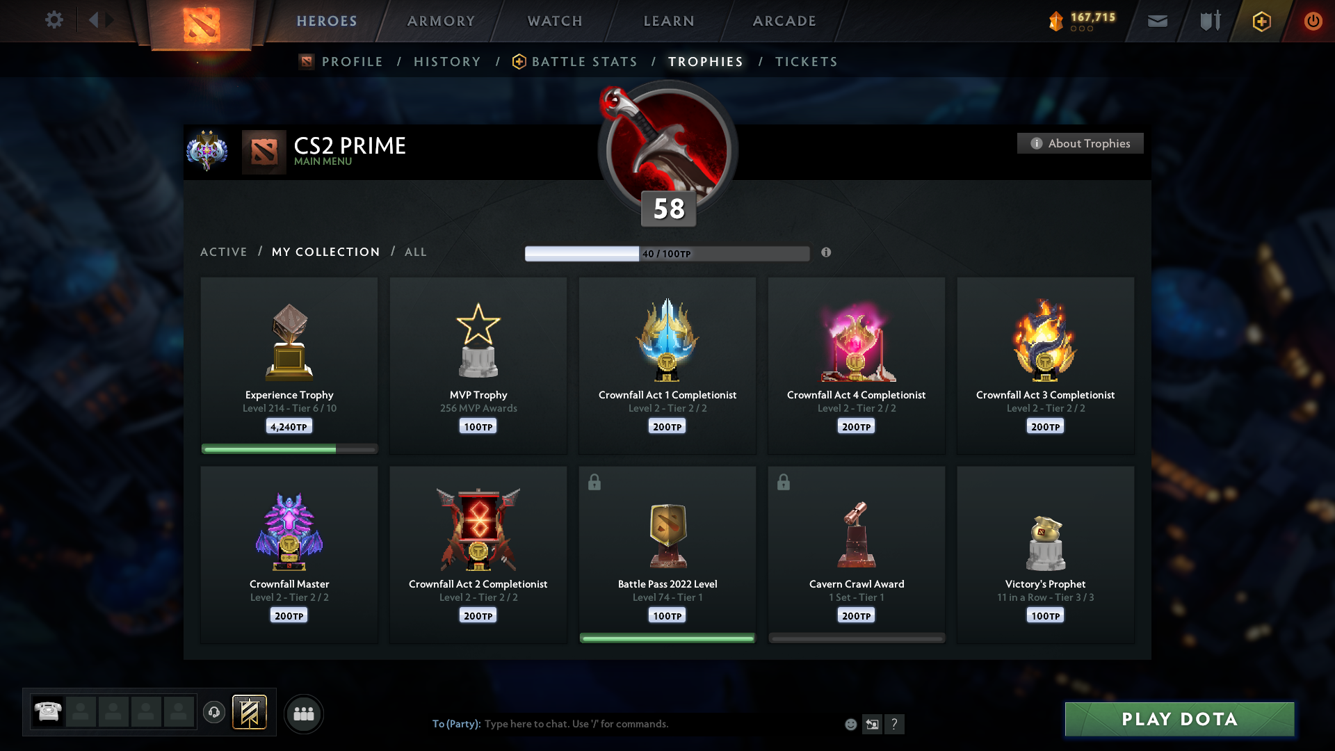 Ancient II | MMR: 4034 - Behavior: 11830 - Communication: 11830