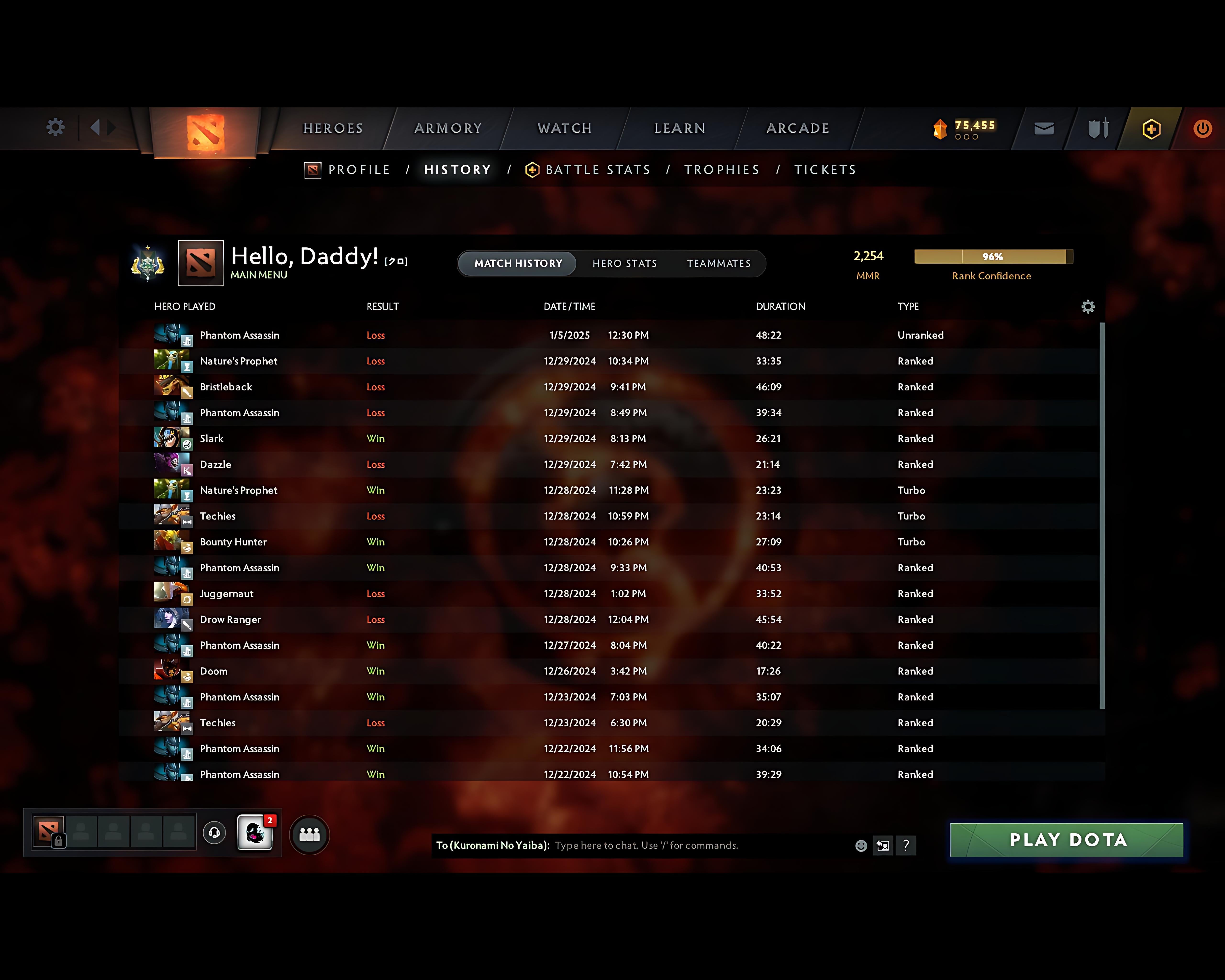 Archon I | MMR: 2254 - Behavior: 7891 - Communication: 7718