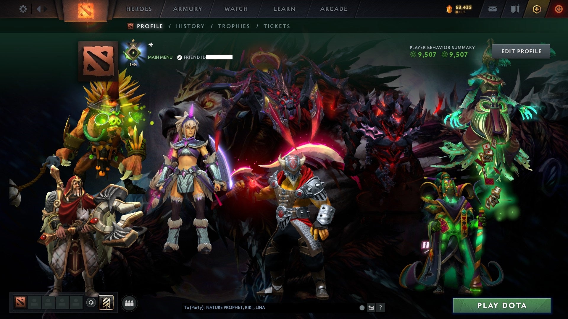 MMR: 53 - Behavior: 9507