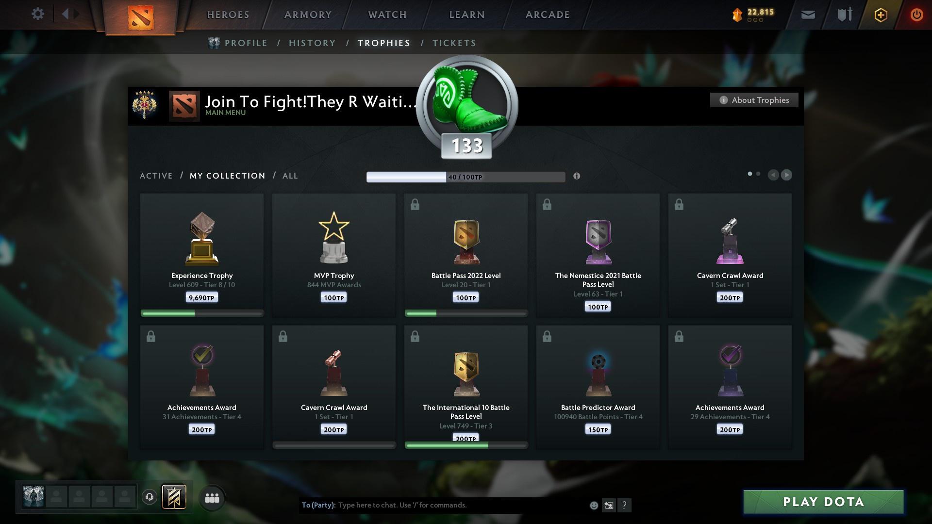 Legend V | MMR: 3589 - Behavior: 8537 - Communication: 8537