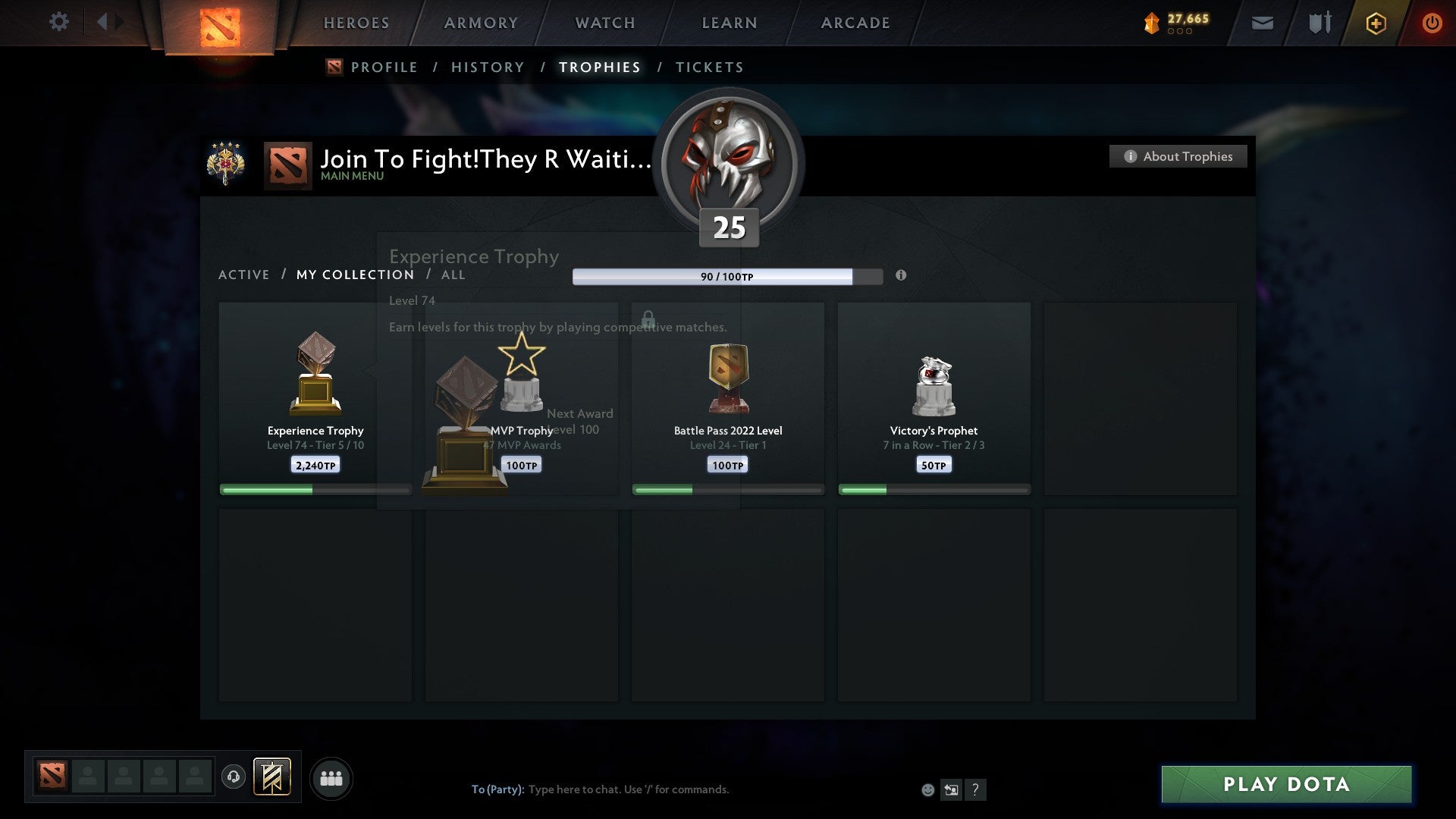 Legend IV | MMR: 3434 - Behavior: 9985 - Communication: 9985