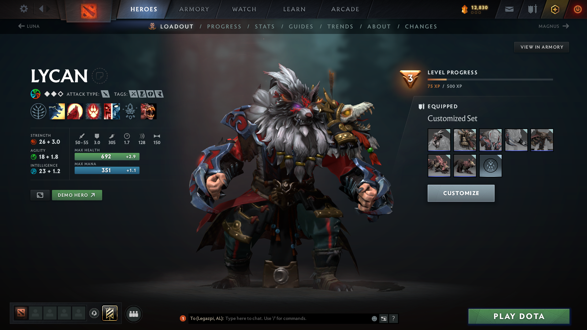 Archon IV | MMR: 2746 - Behavior: 10445 - Communication: 10445