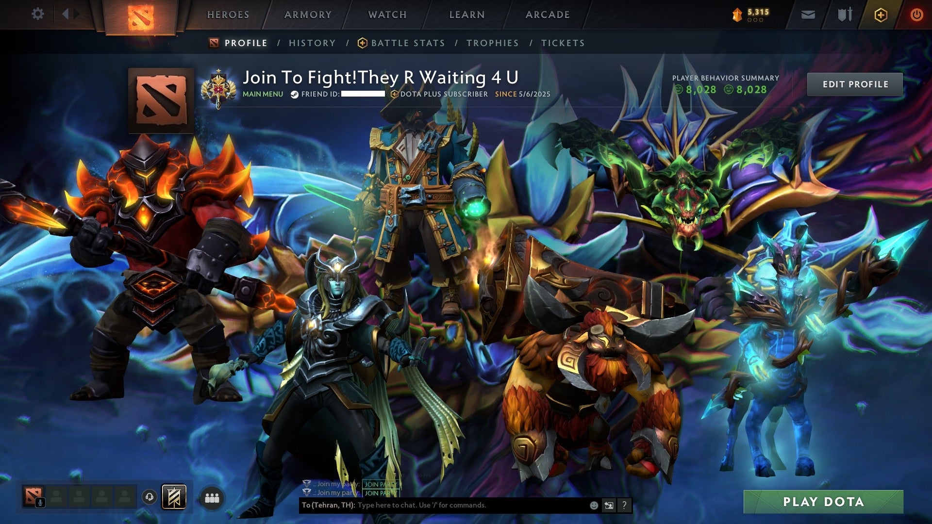 MMR: 2957 - Behavior: 8028