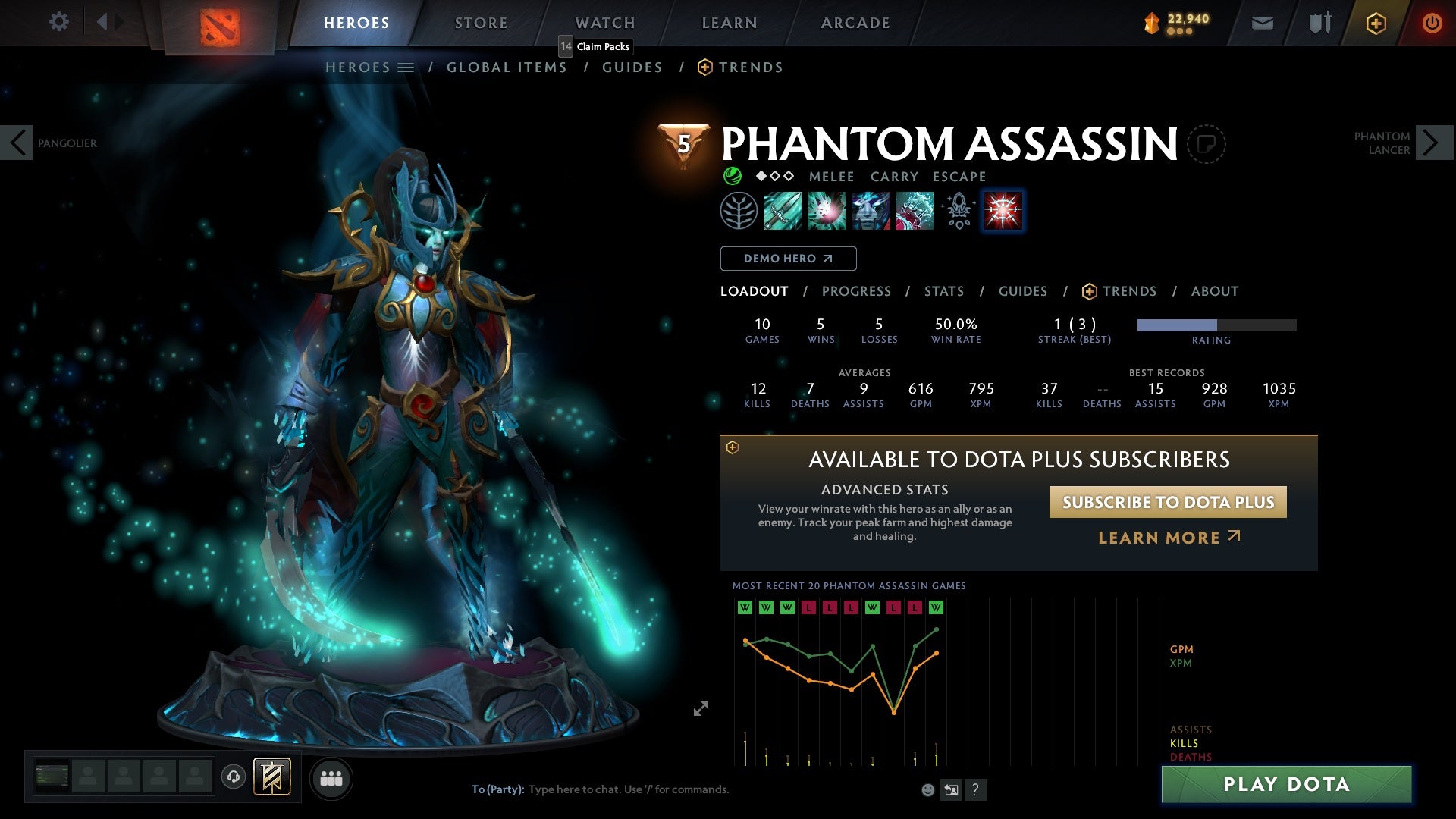 Immortal | MMR: 5888 - Behavior: 10000