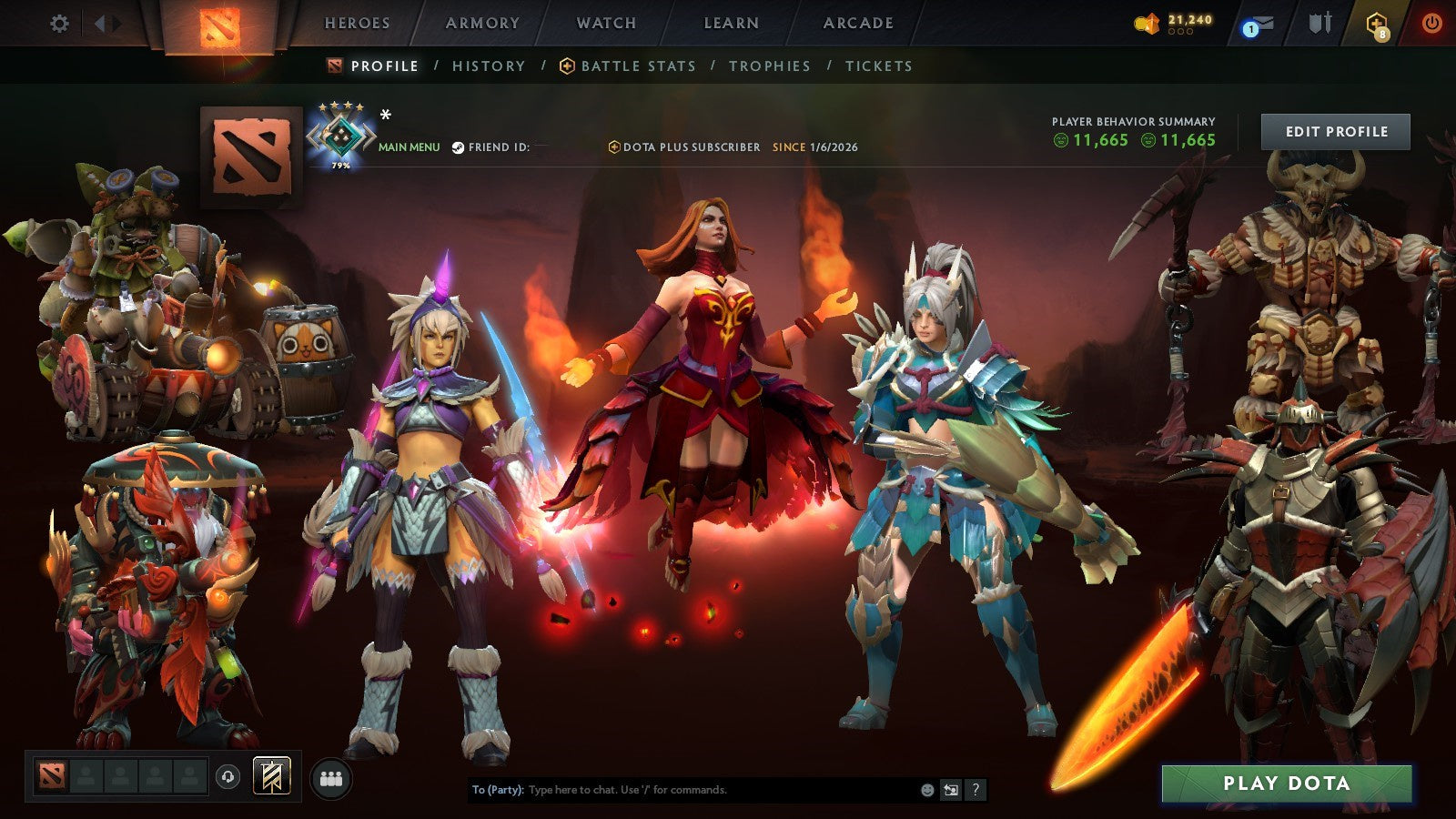 MMR: 2124 - Behavior: 11665