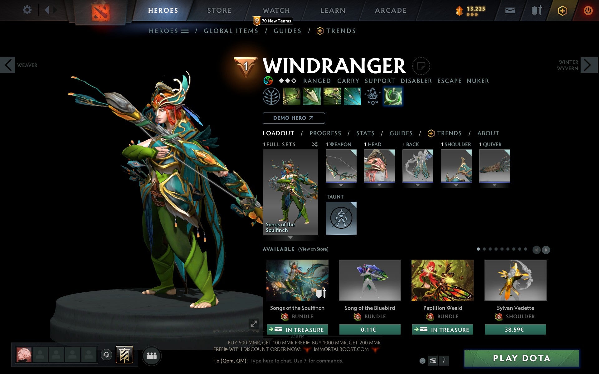 Ancient II | MMR: 3958 - Behavior: 9520