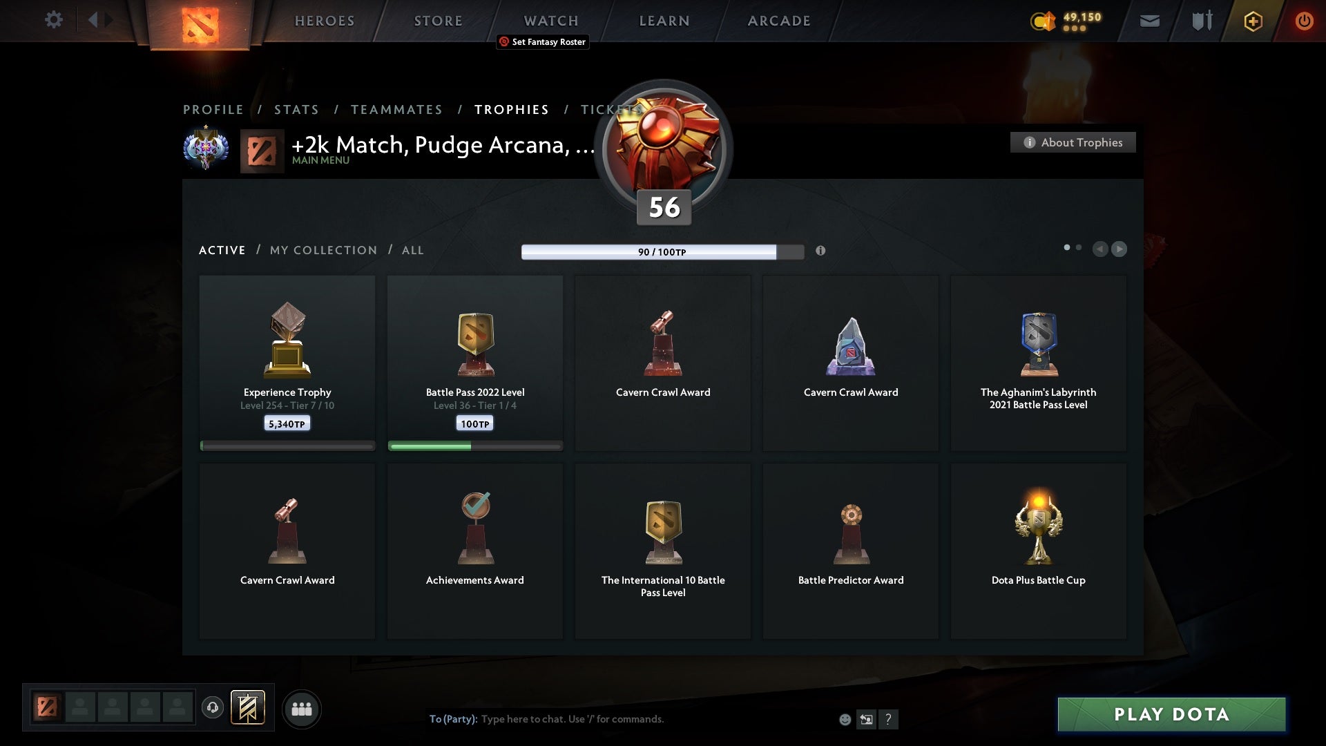 Ancient I | MMR: 3849 - Behavior: 10000