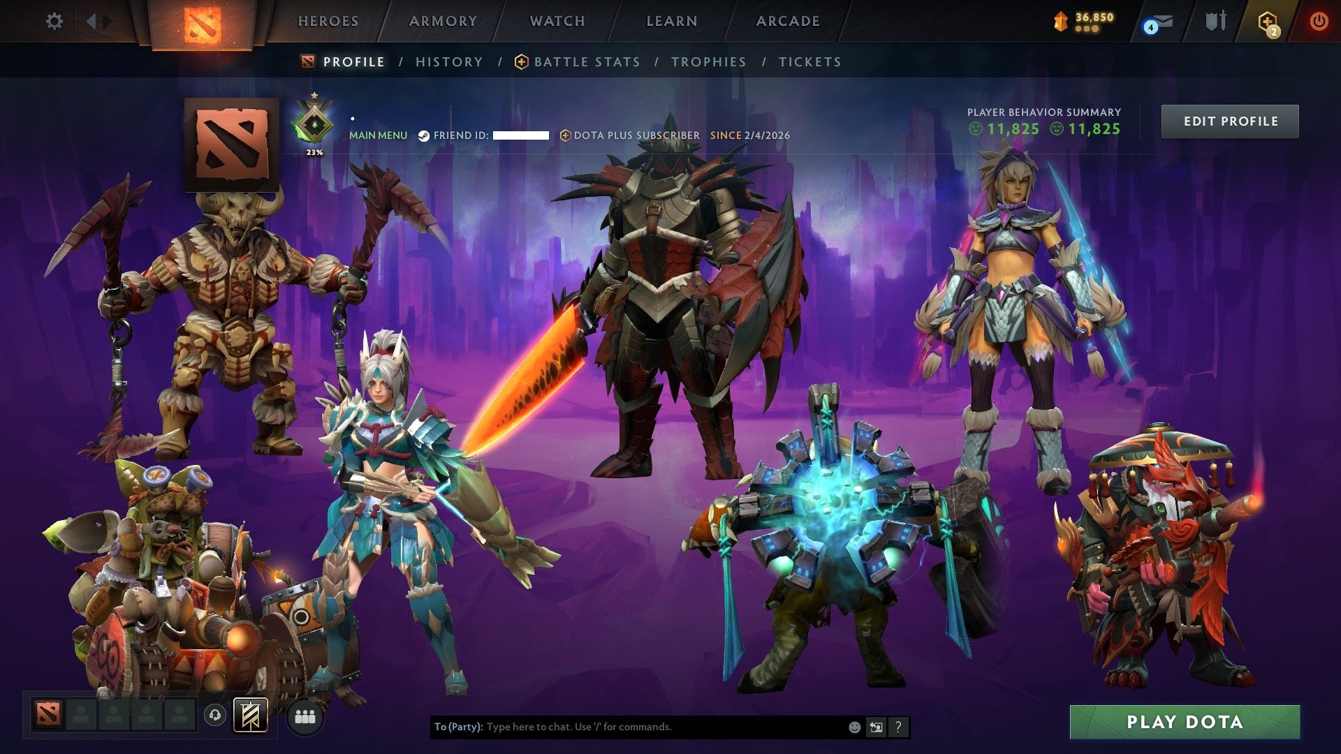 MMR: 36 - Behavior: 11825