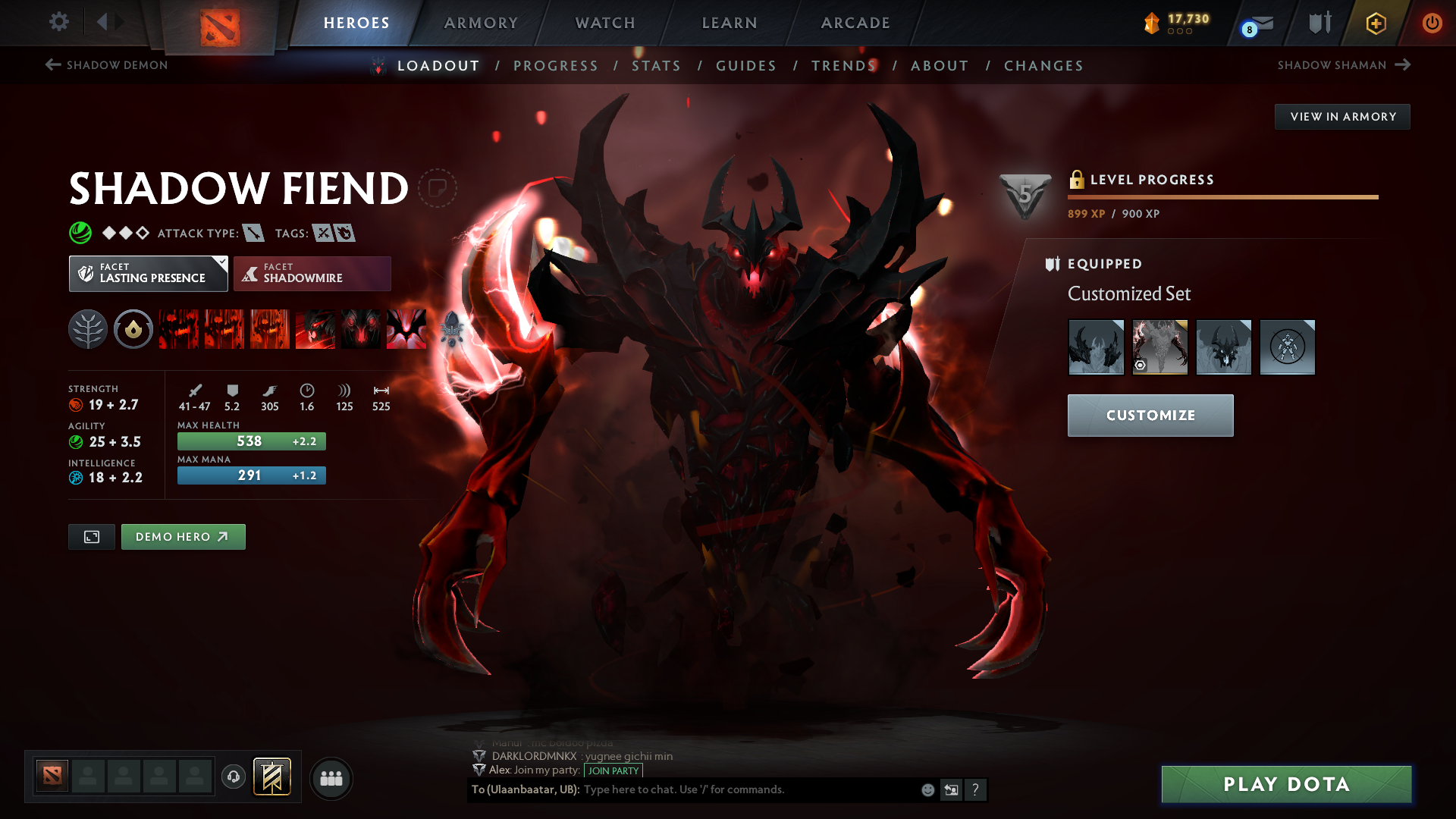 Archon IV | MMR: 2745 - Behavior: 9165 - Communication: 9165