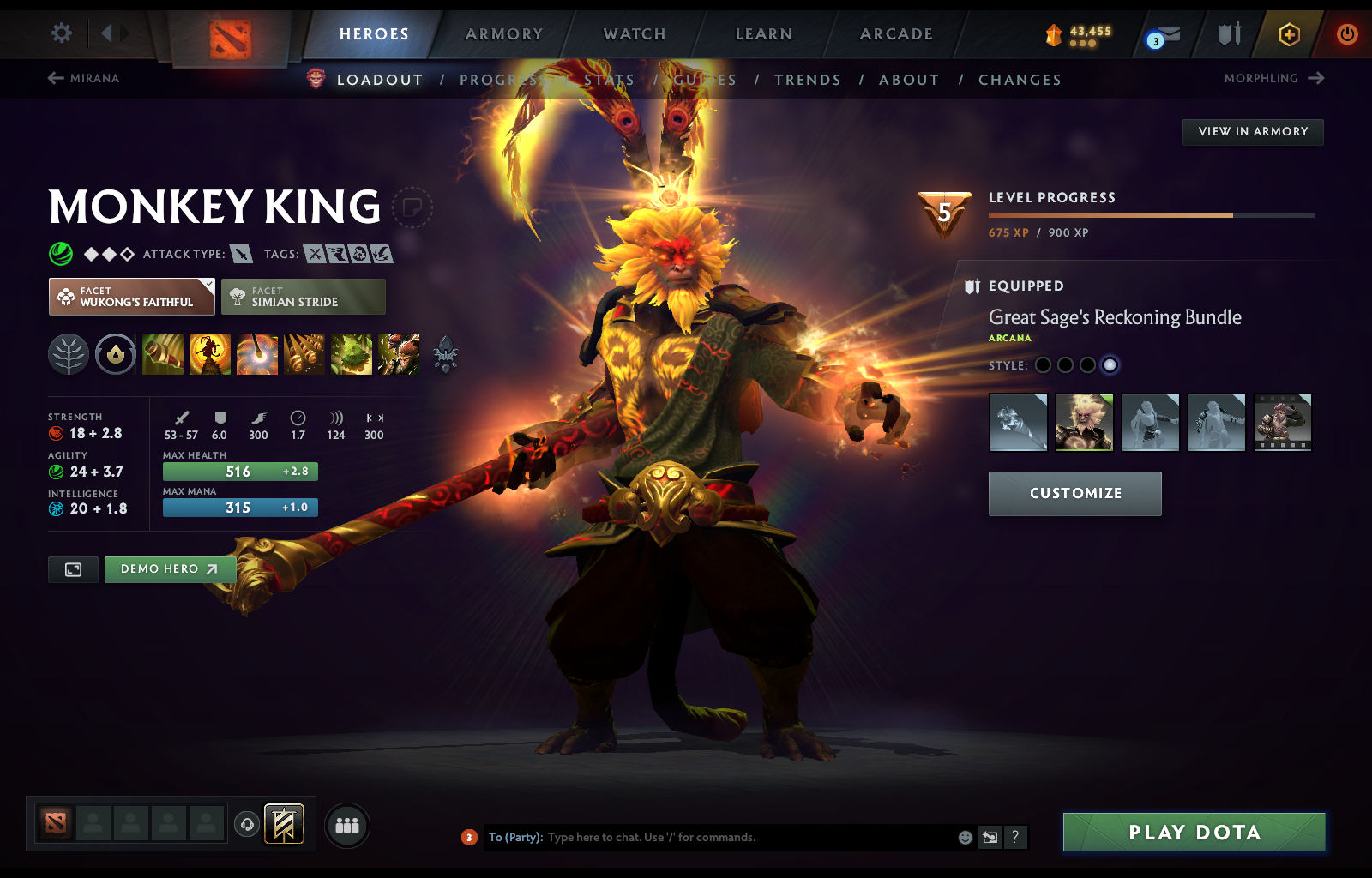 Legend III | MMR: 3509 - Behavior: 10210 - Communication: 9168
